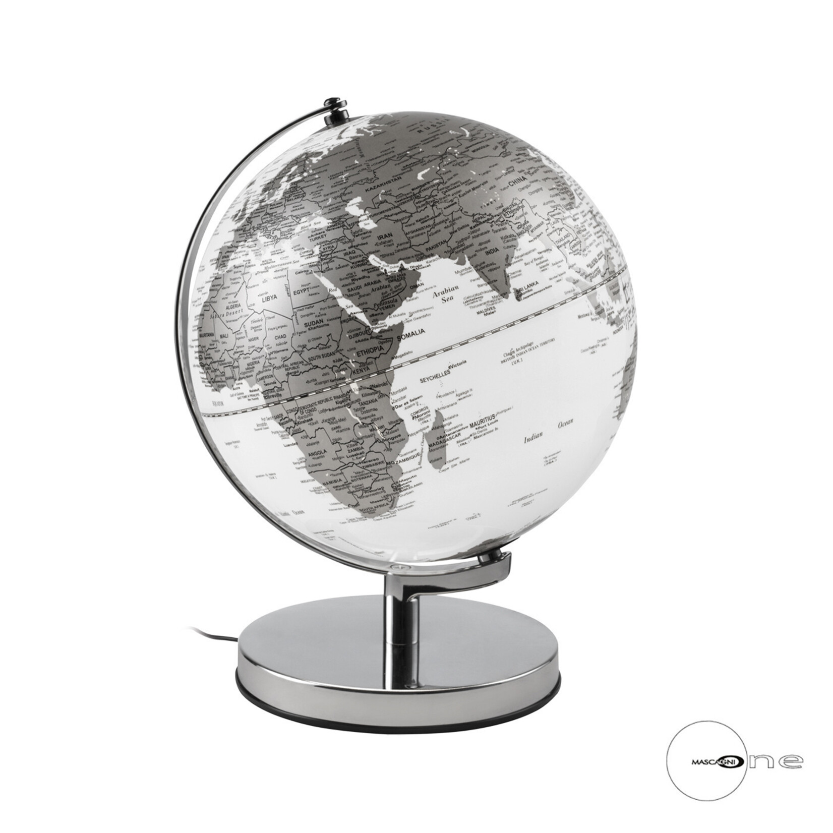 Mascagni O1547 Globe Ill.Diam.25 - Col.Silver