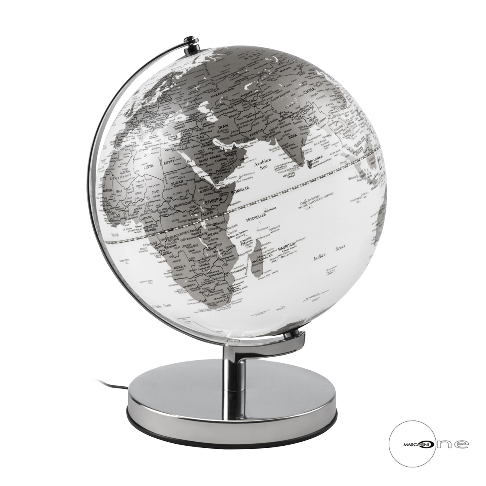 Mascagni O1548 Globe Ill.Diam.30 - Col.Silver