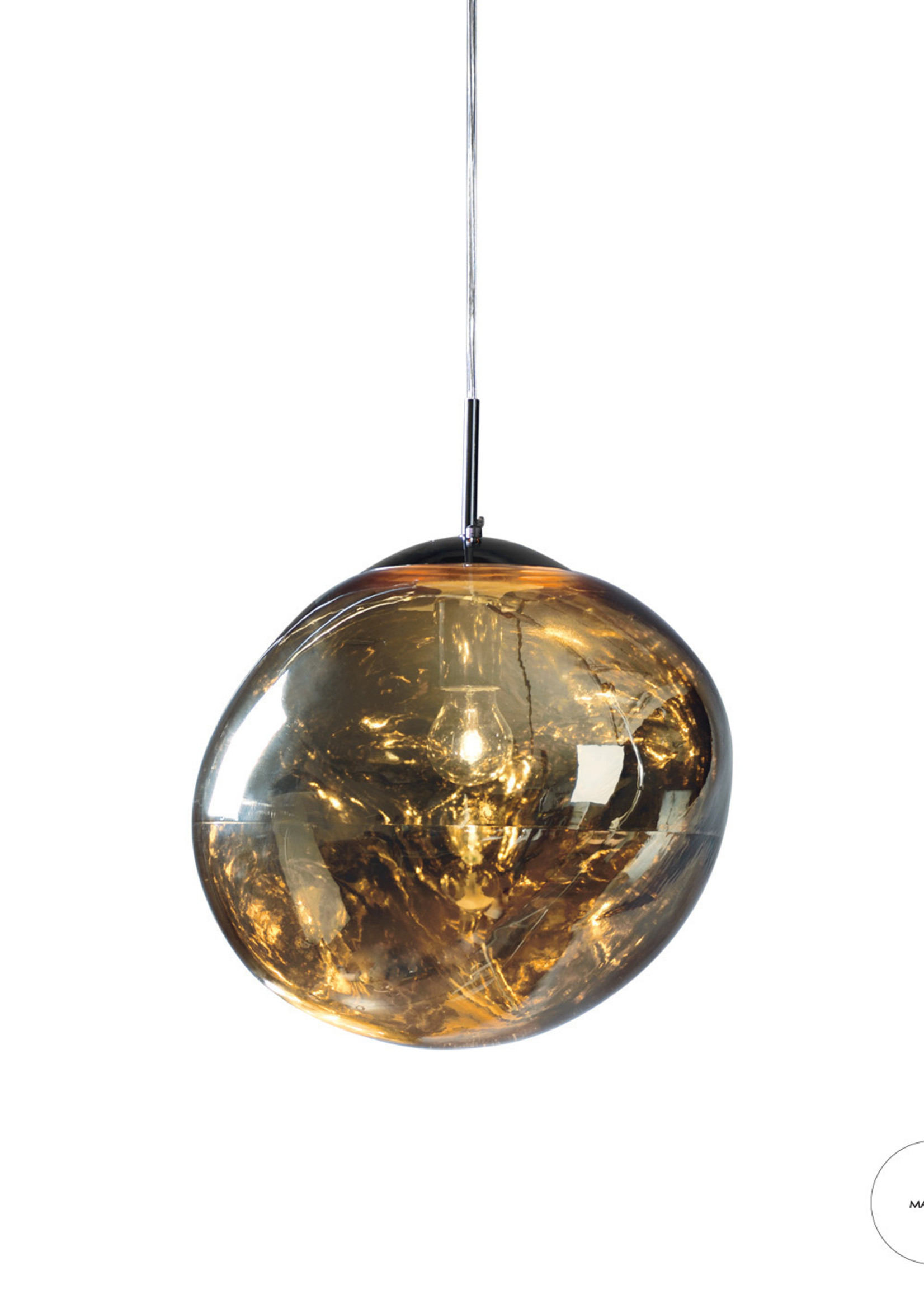 Mascagni O1490 Ceiling Lamp Diam.28 - Col.Gold