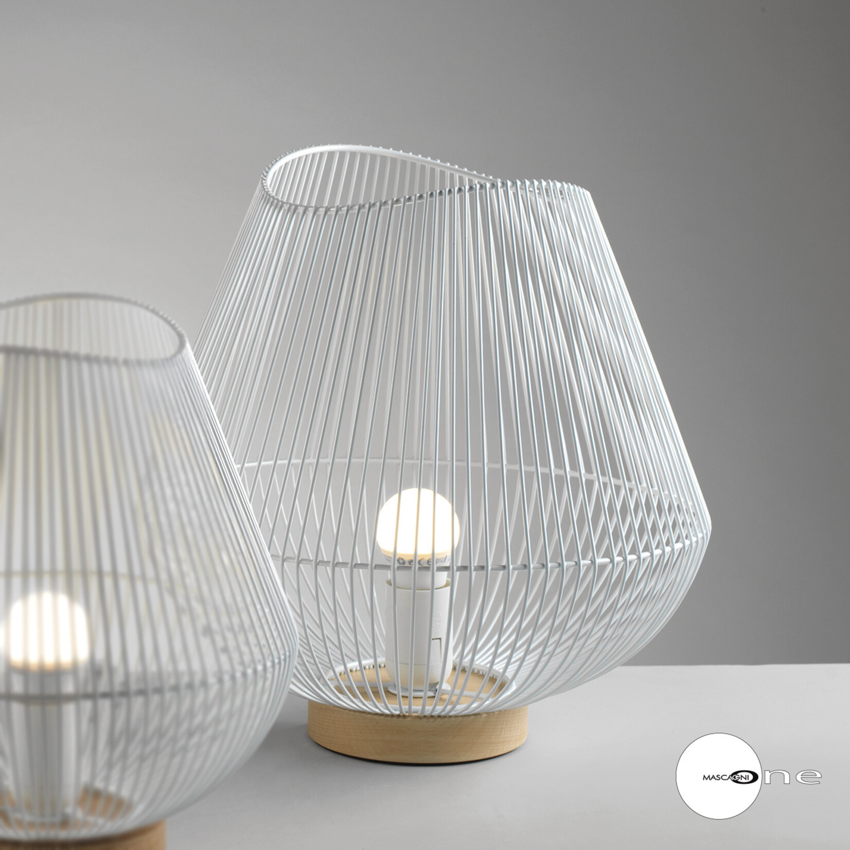 Mascagni O1553 Lamp Diam.31,5 - Col.White
