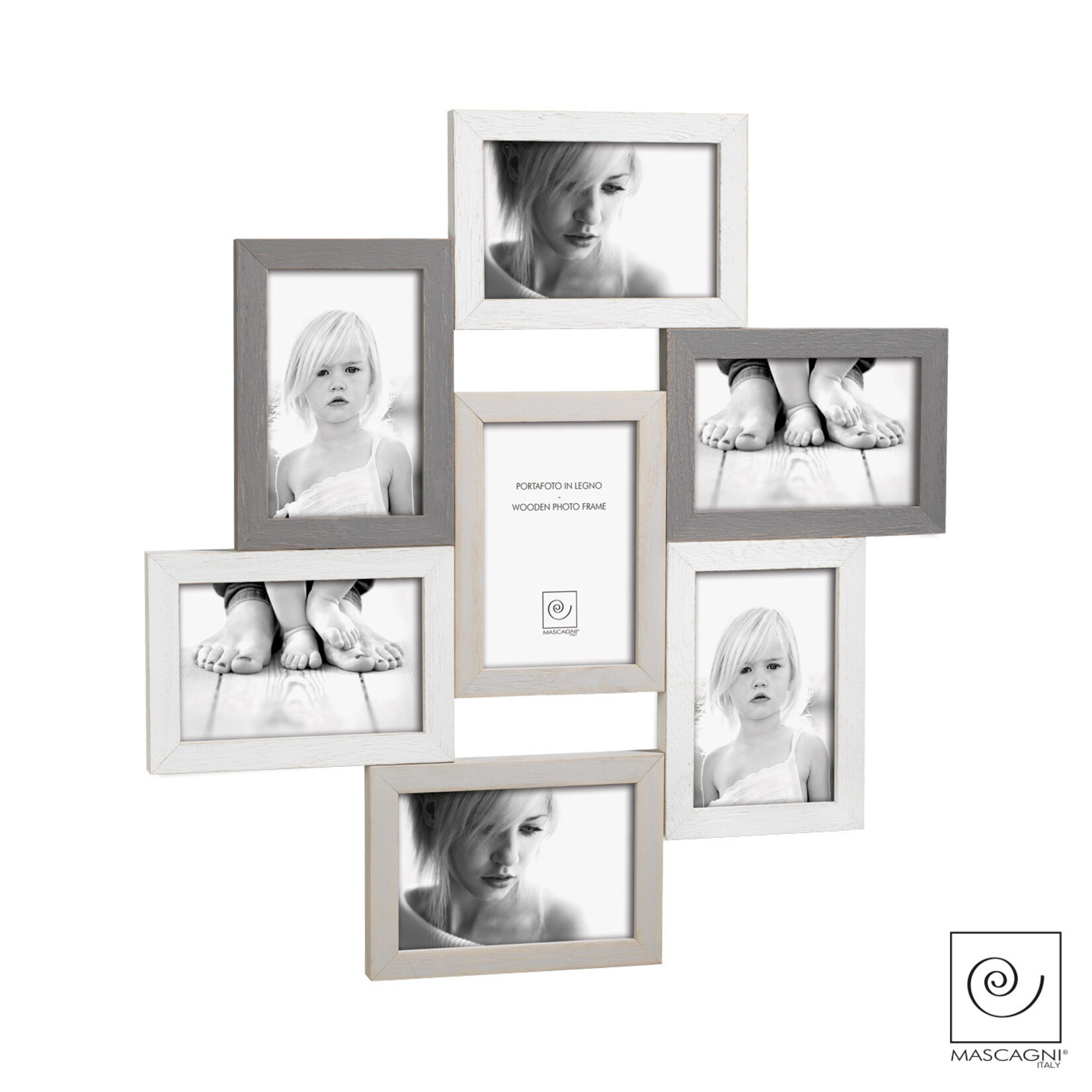 Mascagni A968 Multiple Frame 7 Photos 10X15