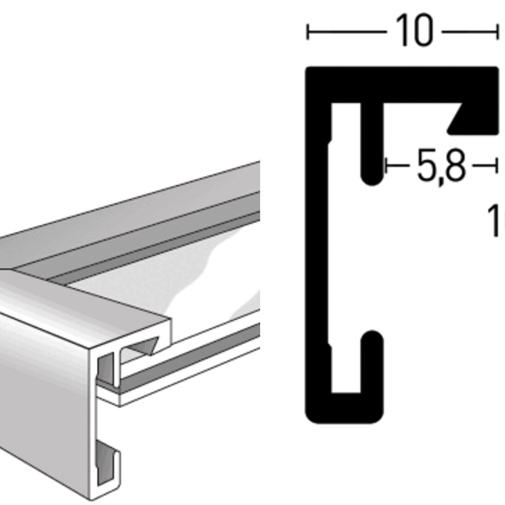 Nielsen C2 Mat Antraciet