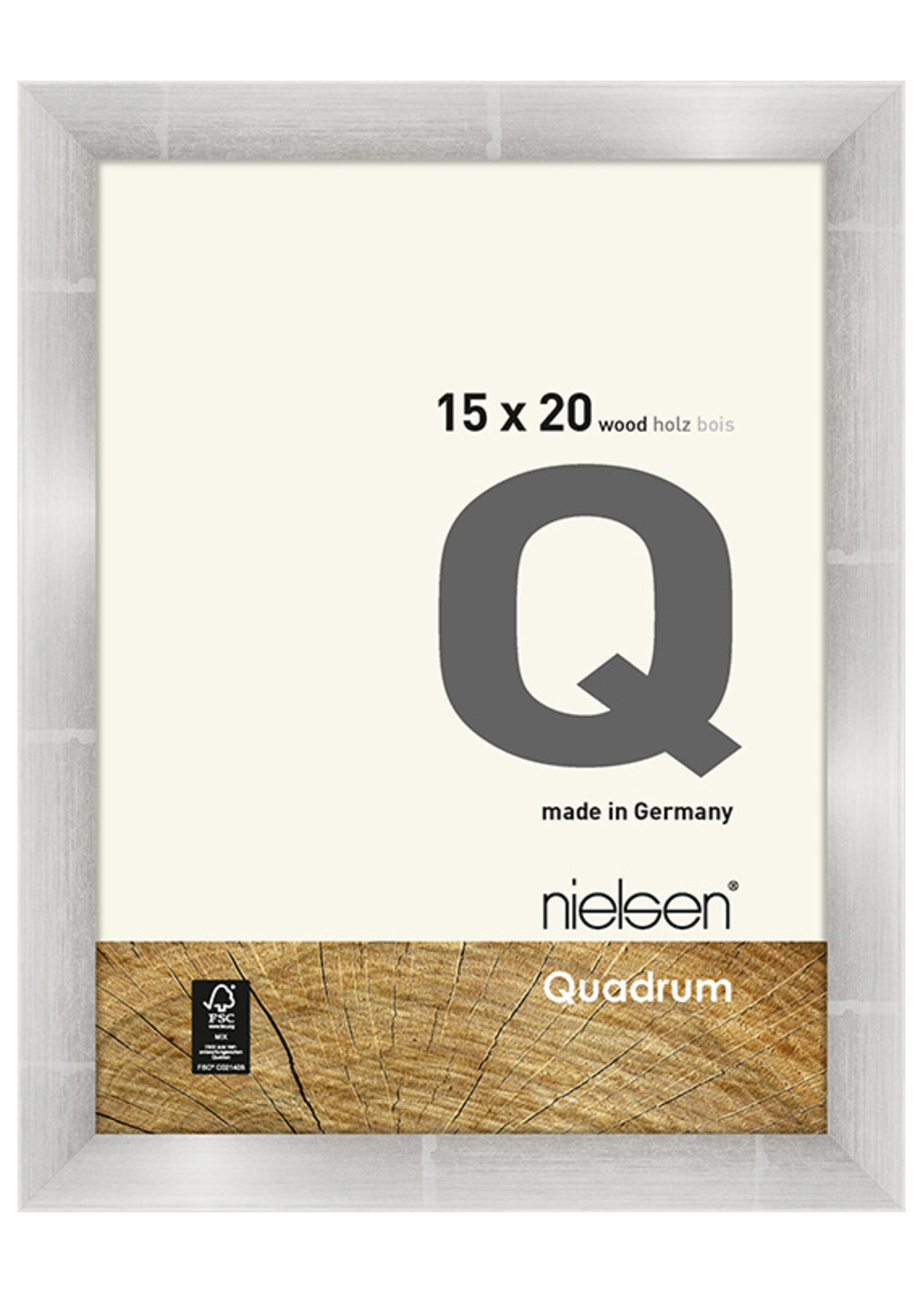 Nielsen Quadrum Silver/Antraciet