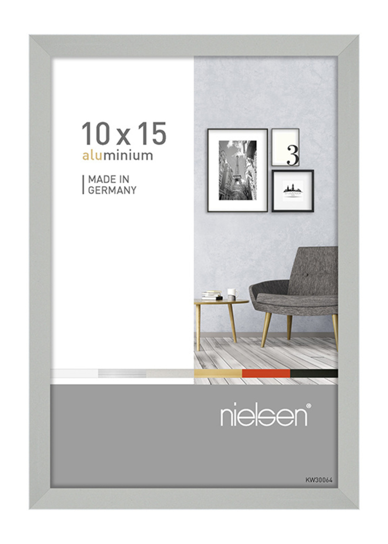 Nielsen Pixel Mat Silver