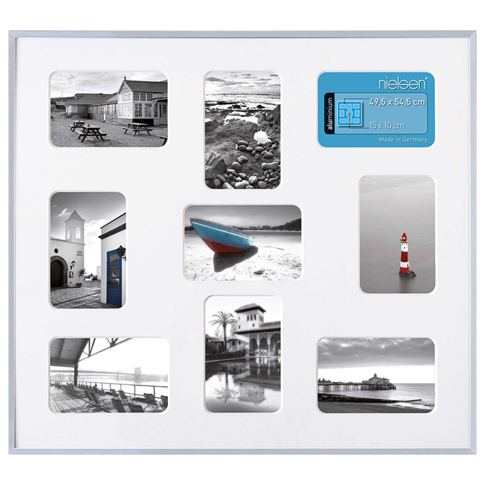 Nielsen Pixel 49.5 x 54.5 cm p.p. 9 uith. 10 x 15 cm