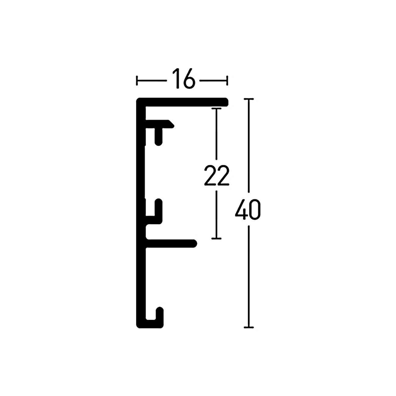Nielsen Frame Box II 60 x 80 cm plexiglas