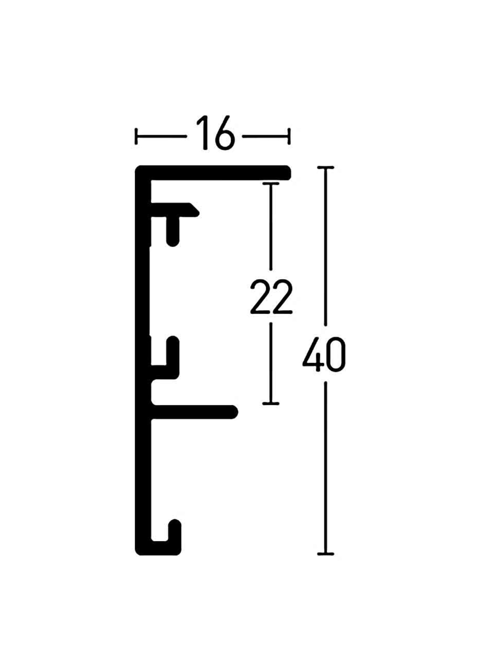 Nielsen Frame Box II 60 x 80 cm plexiglas