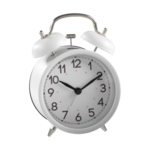 Mascagni M582 Alarm Clock Diam.10,5 - Col.White