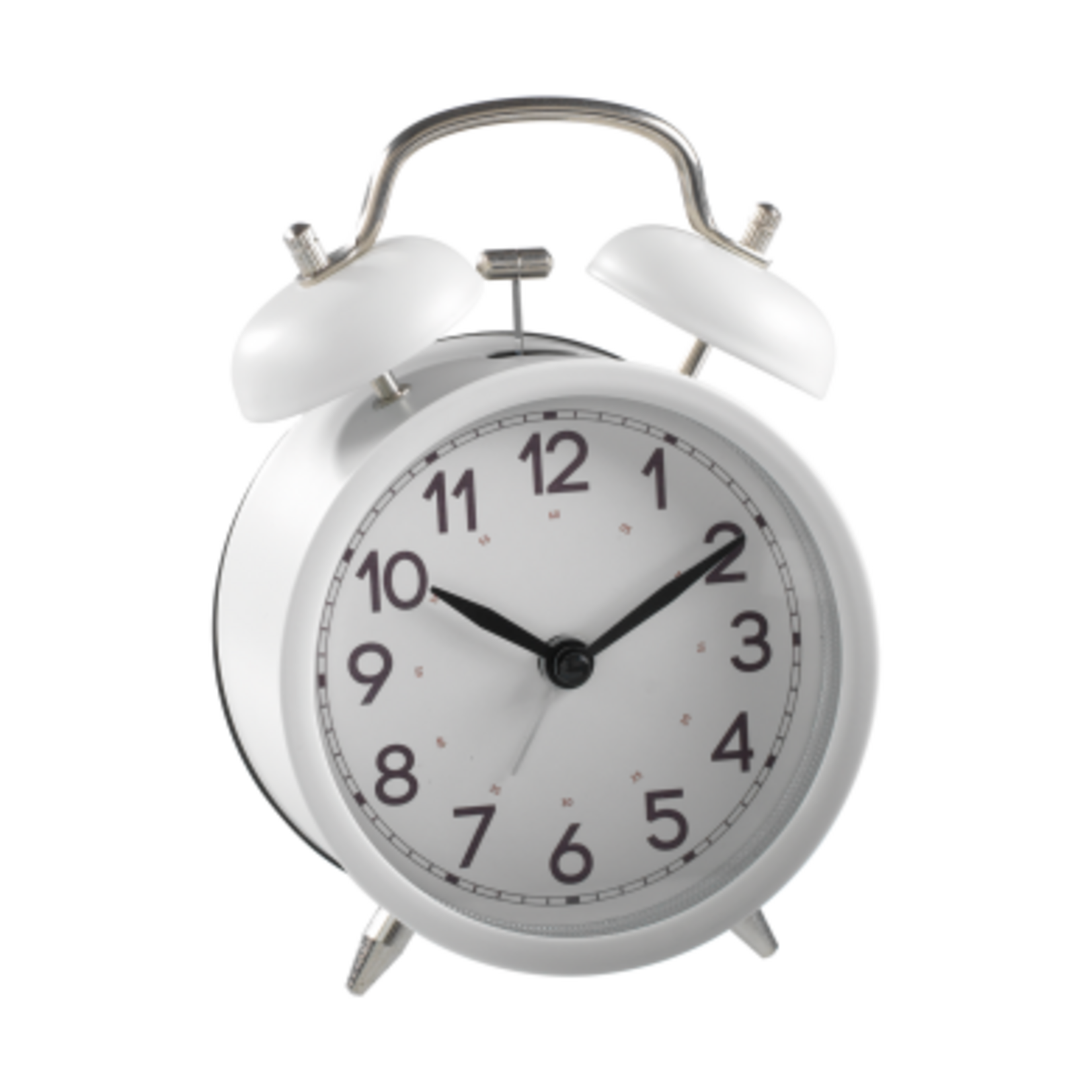 Mascagni M582 Alarm Clock Diam.10,5 - Col.White