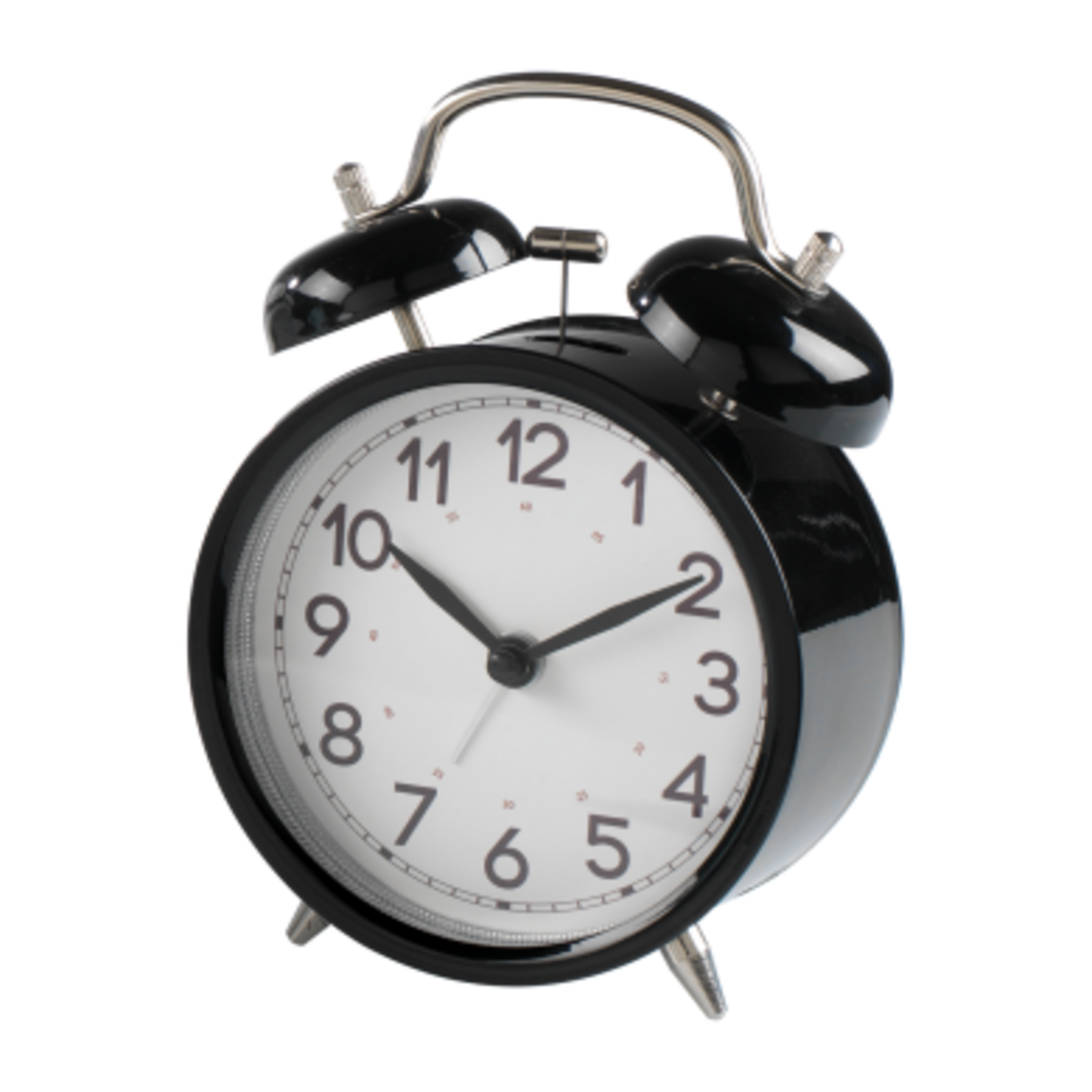 Mascagni M582 Alarm Clock Diam.10,5 - Col.Black