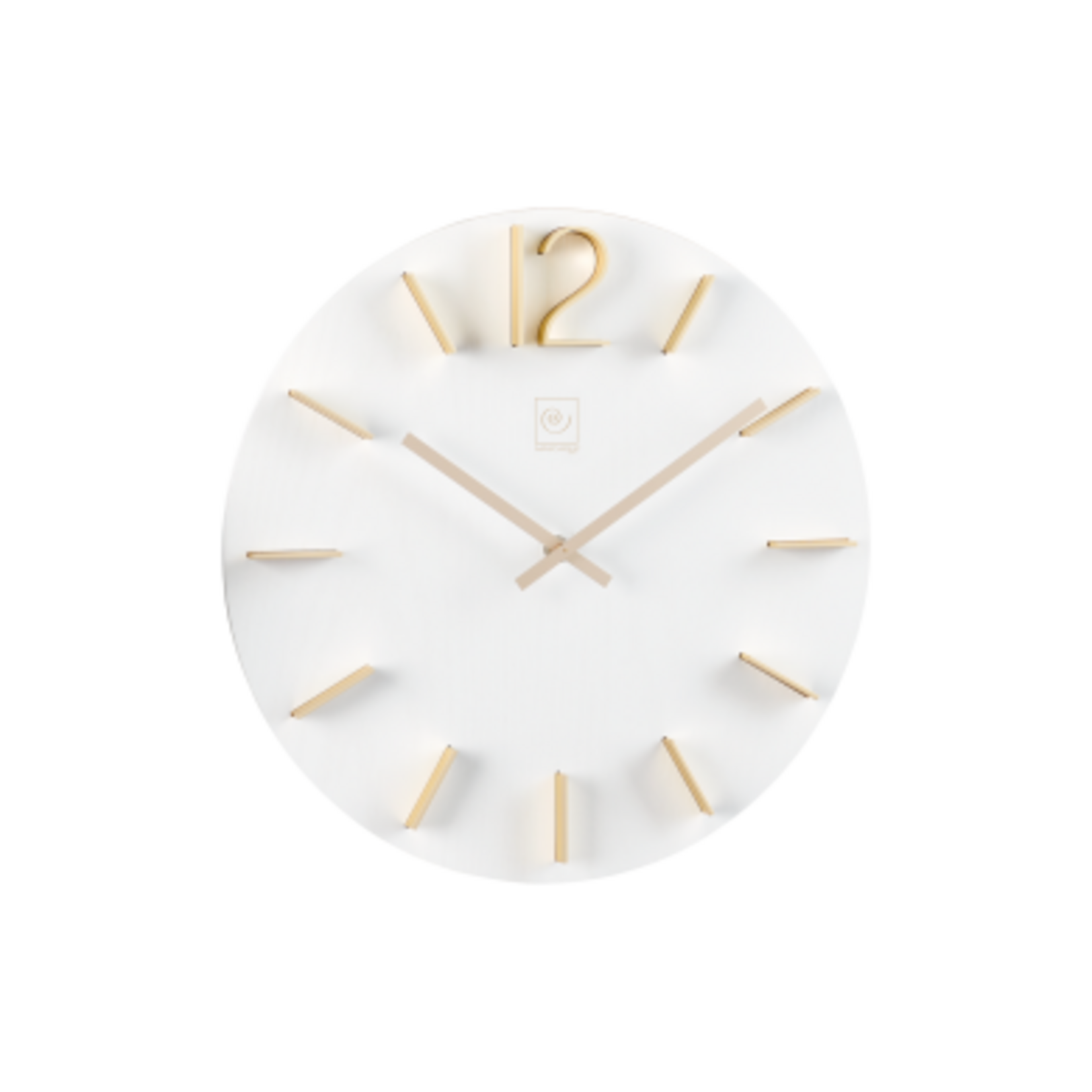 Mascagni M577 Clock Diam.35 - Col.White