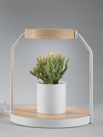 Mascagni LAMP FOR PLANTS WITH WOOD BASED