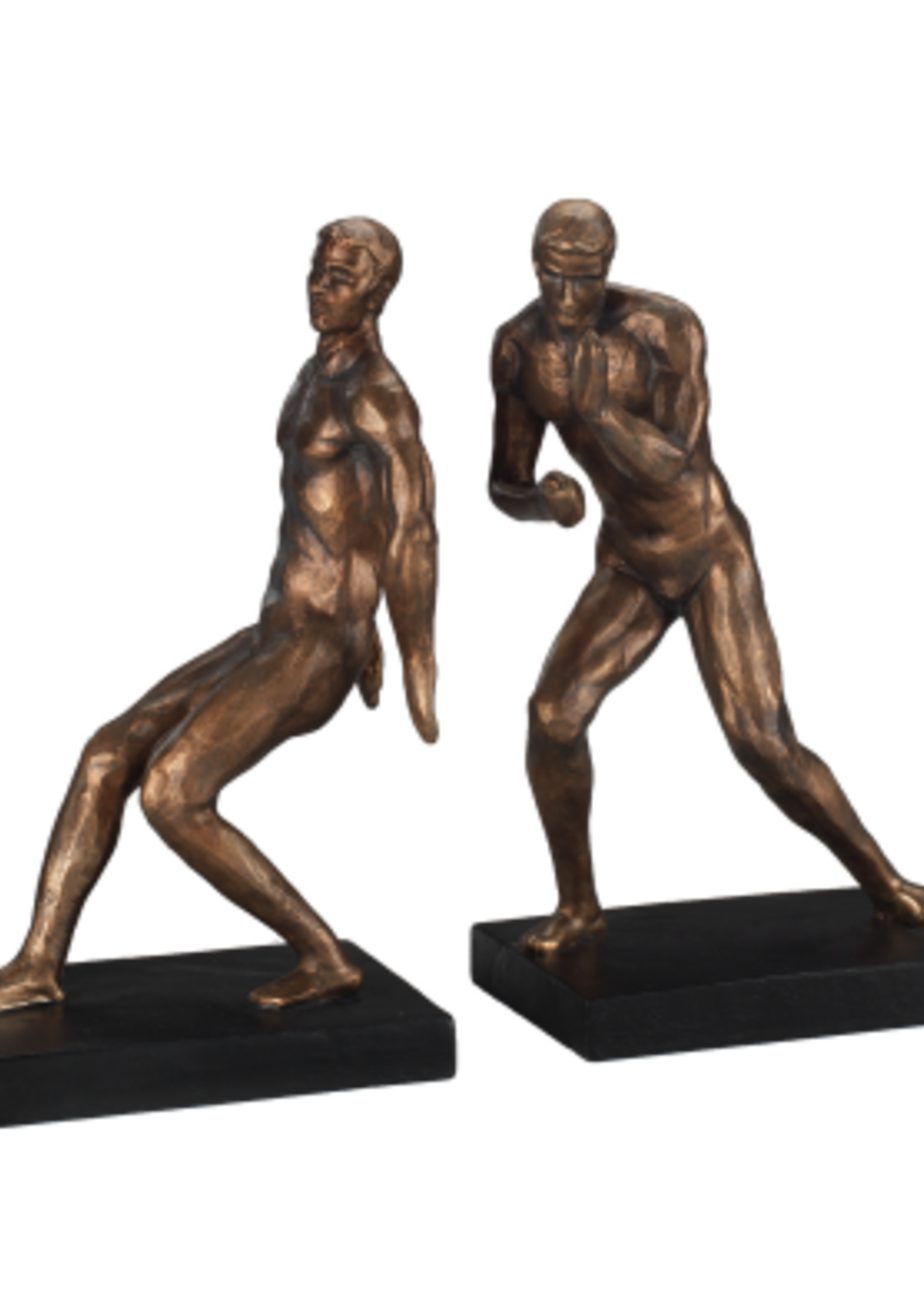 Mascagni PAIR BOOKSTOOP COL.BRONZE