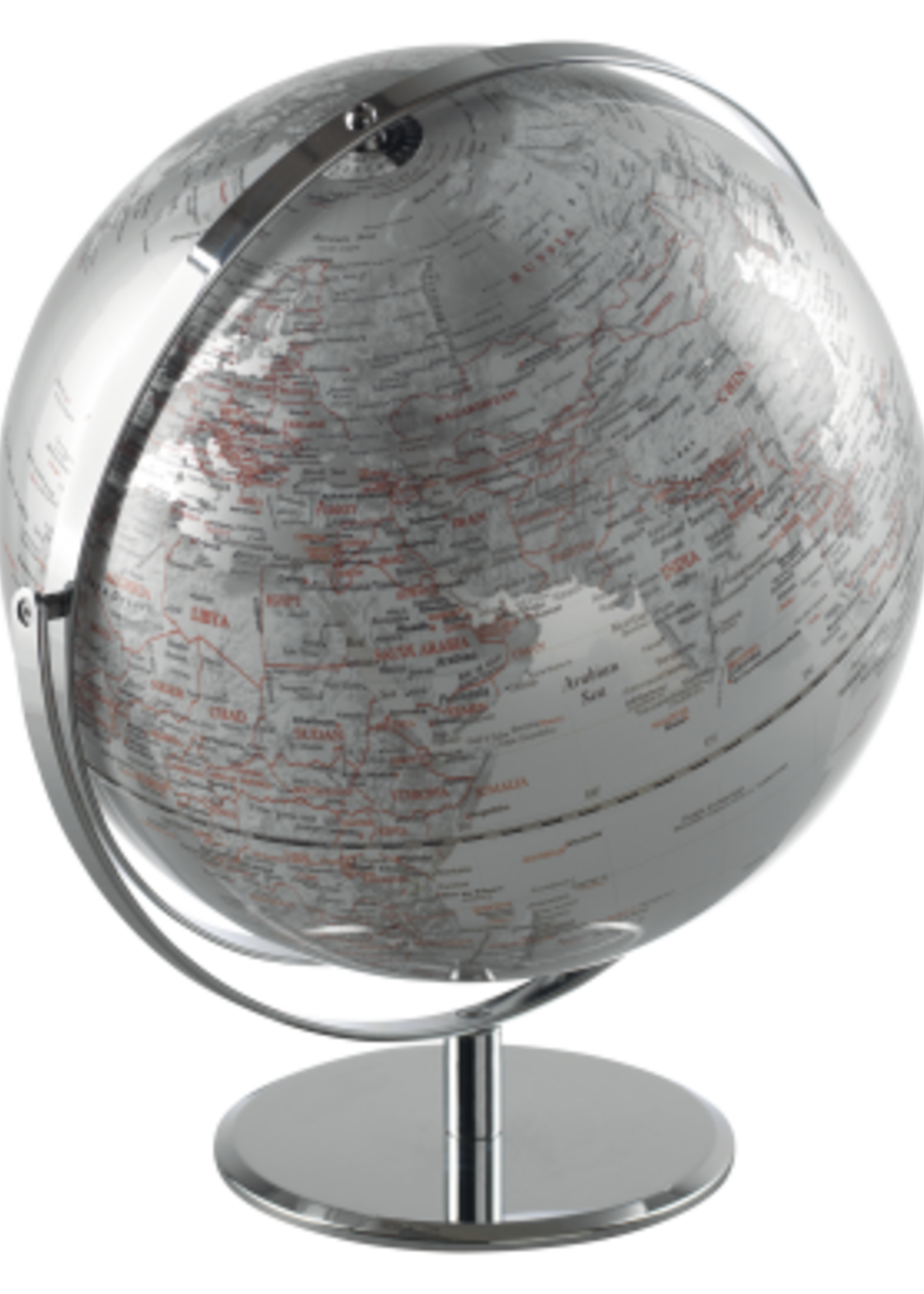 Mascagni ILLUMINATED GLOBE - COL. SILVER