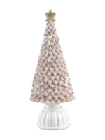 Mascagni SET 2 FIR TREES WITH BOWS AND STAR