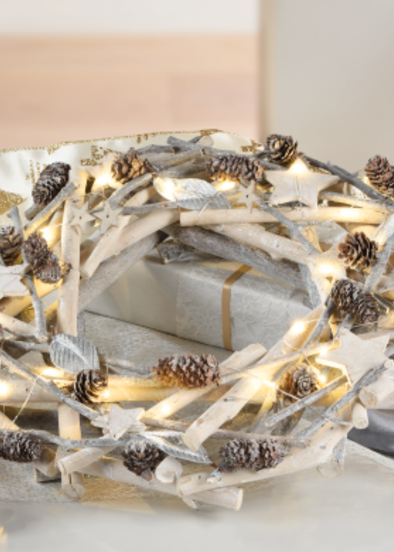 Mascagni LED WREATH DIAM.38