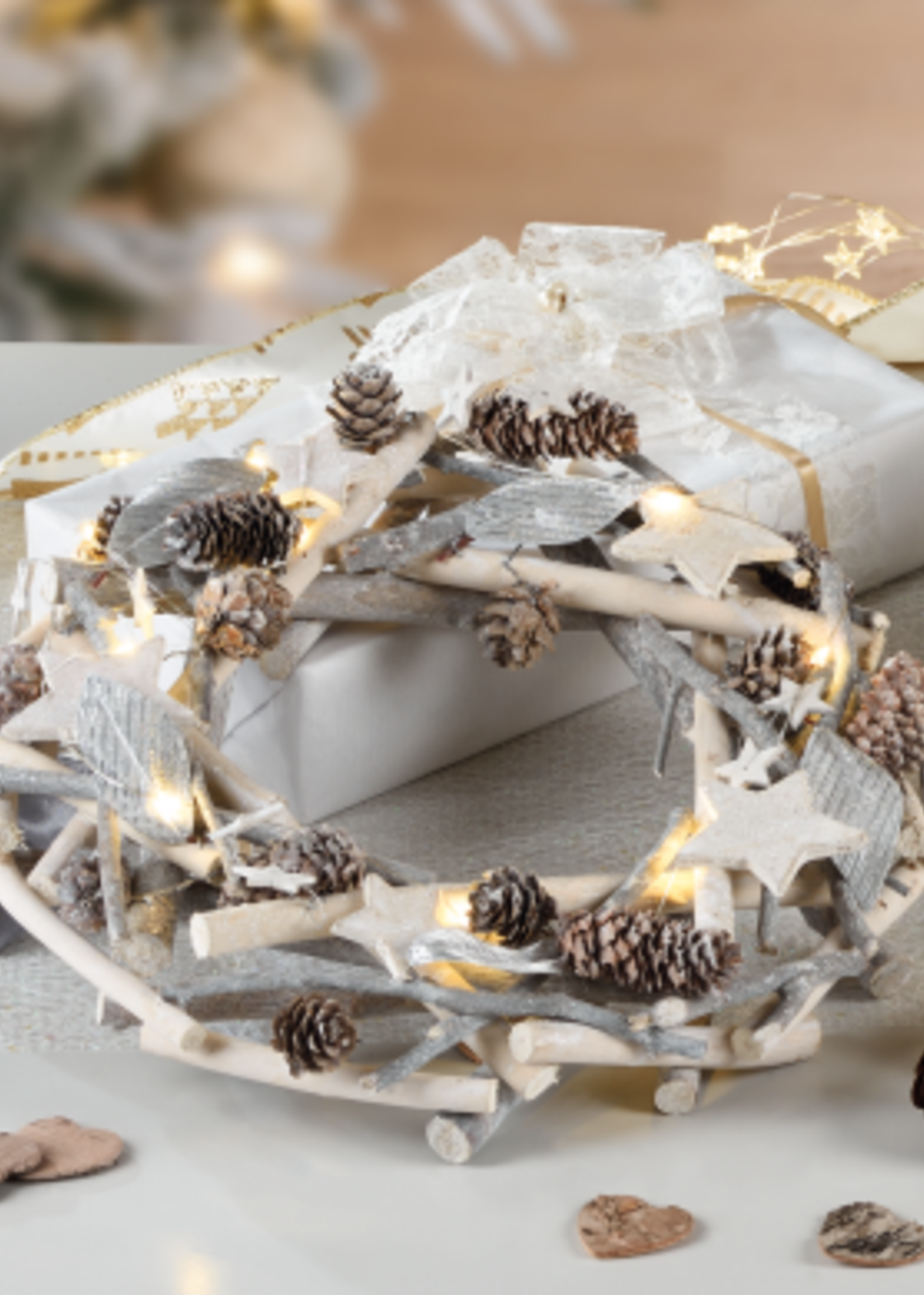 Mascagni LED WREATH DIAM.30