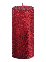 Mascagni SET 2 CANDLES COL.RED