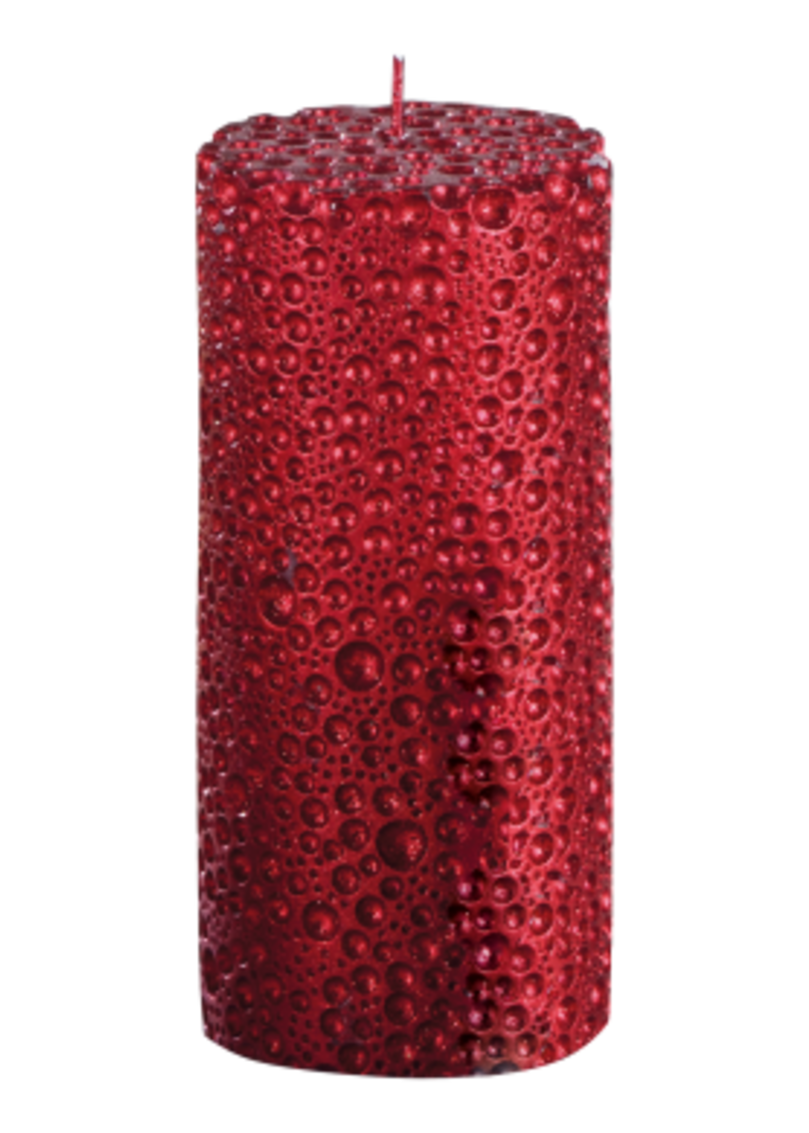 Mascagni SET 2 CANDLES COL.RED