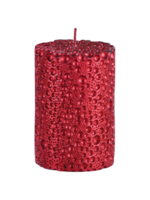 Mascagni SET 3 CANDLES COL.RED