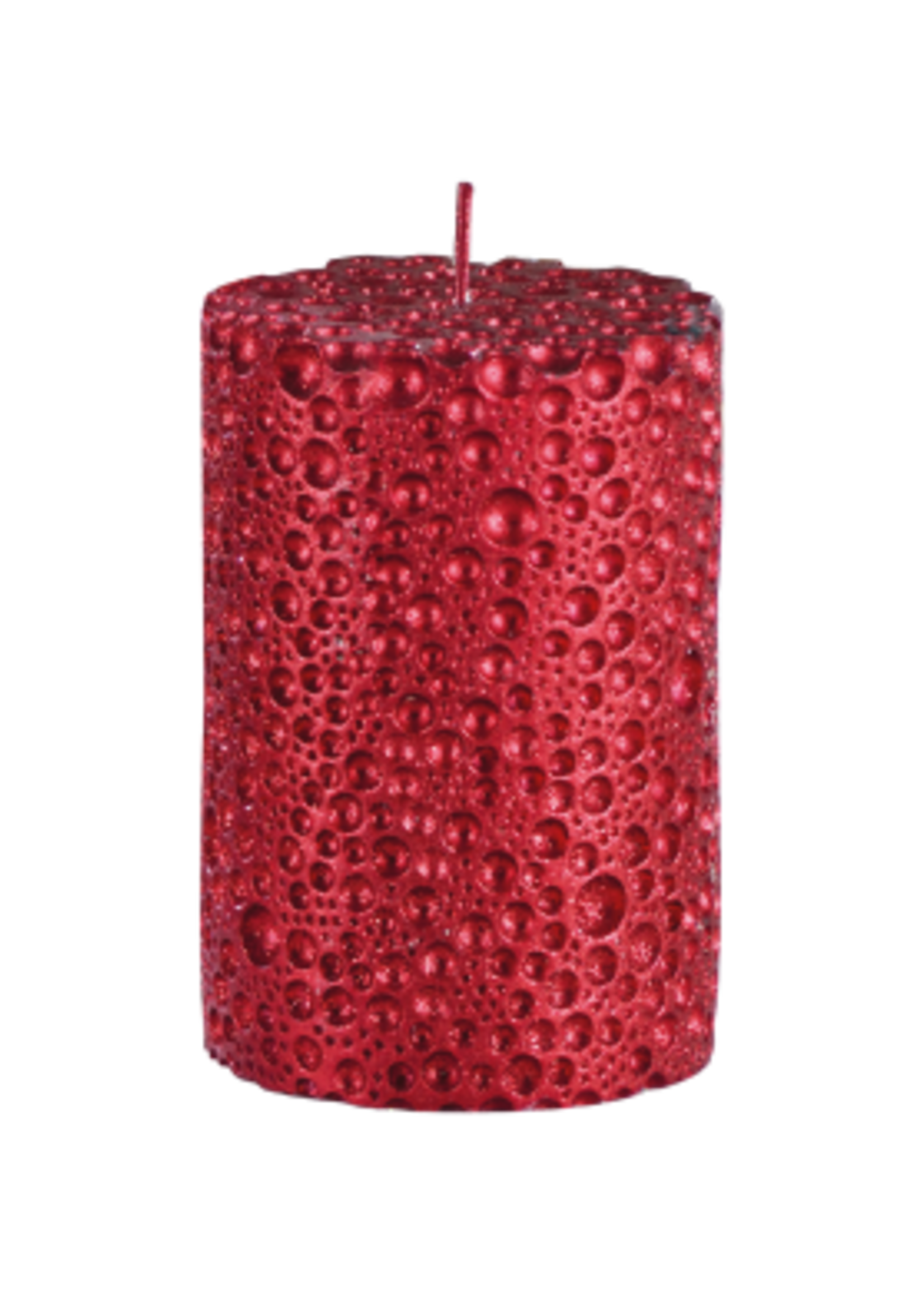 Mascagni SET 3 CANDLES COL.RED