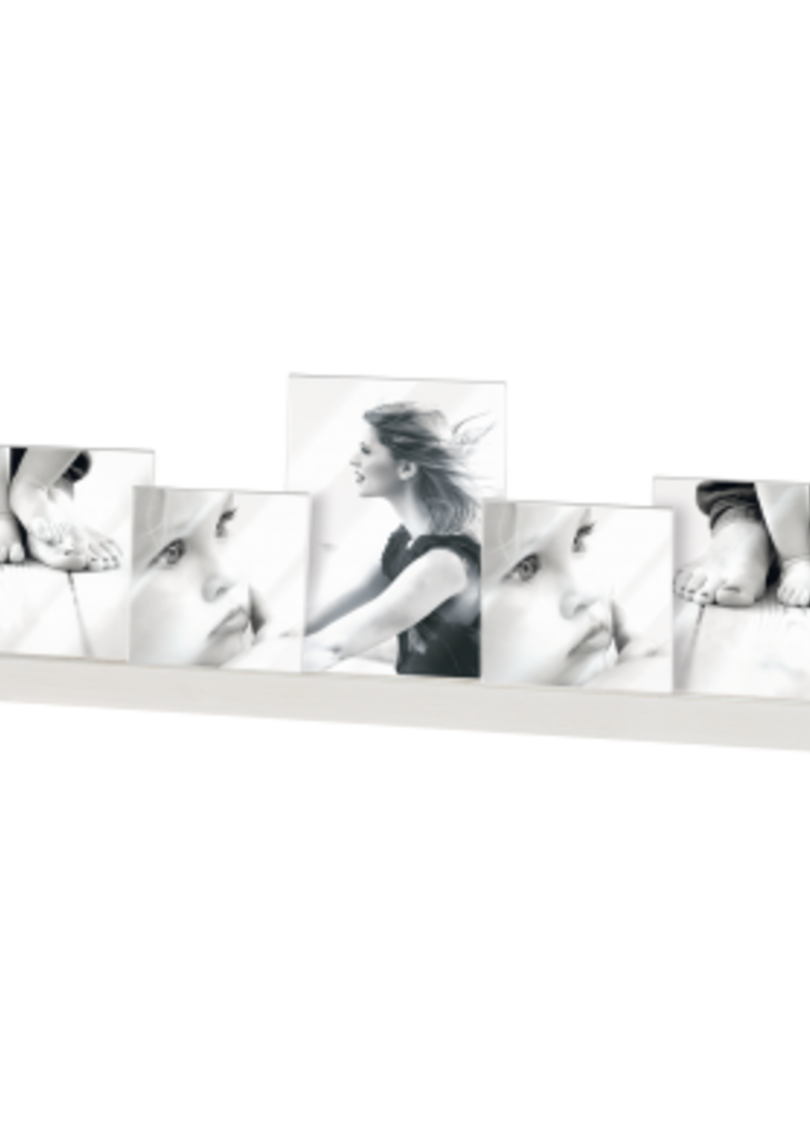 Mascagni MULTIPLE FRAME 5 PHOTO COL. WHITE