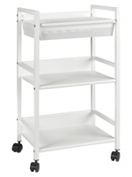 Mascagni CART WITH WHEELS COL.WHITE