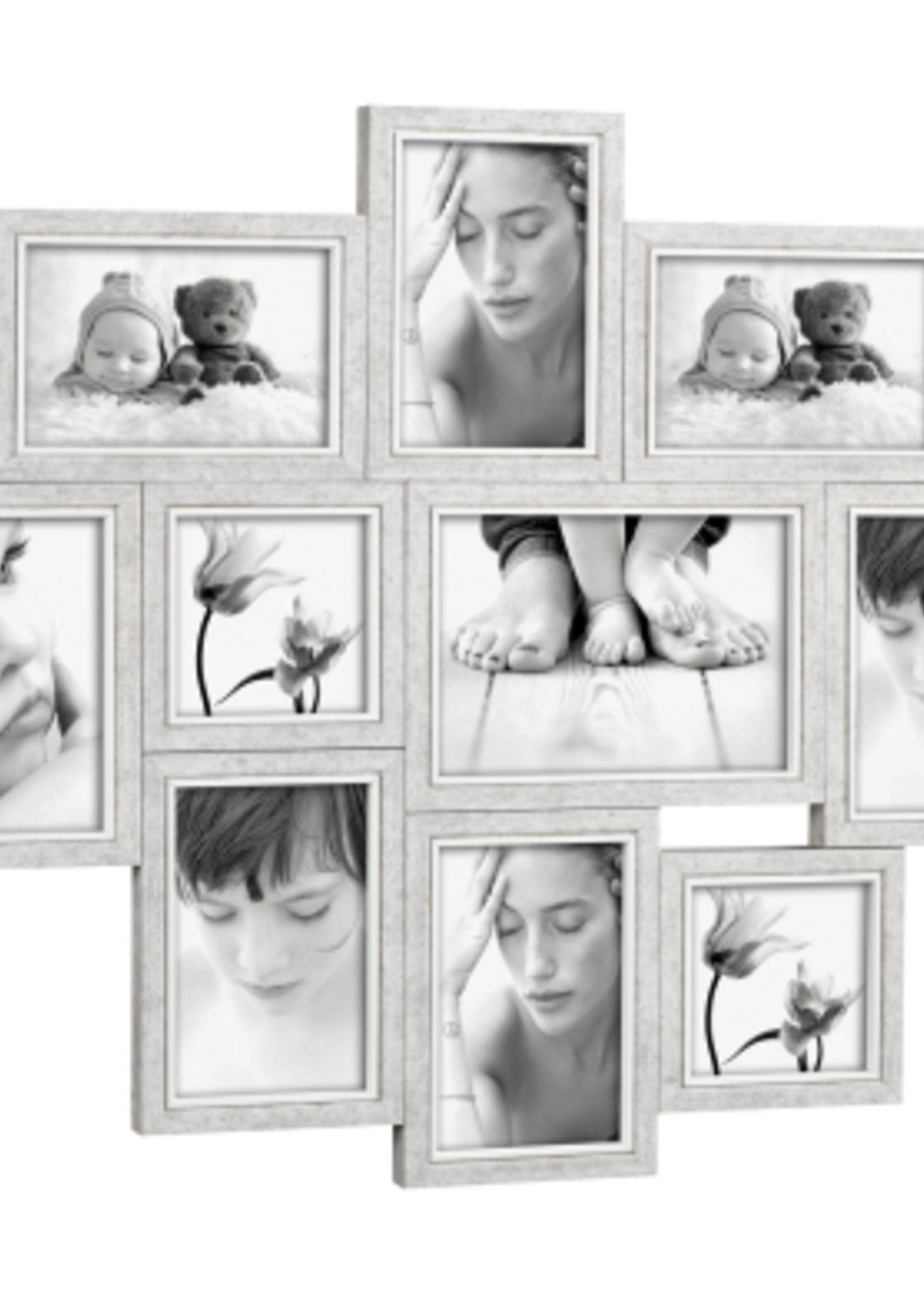 Mascagni MULTIPLE FRAME 10 PHOTOS - COL.GREY