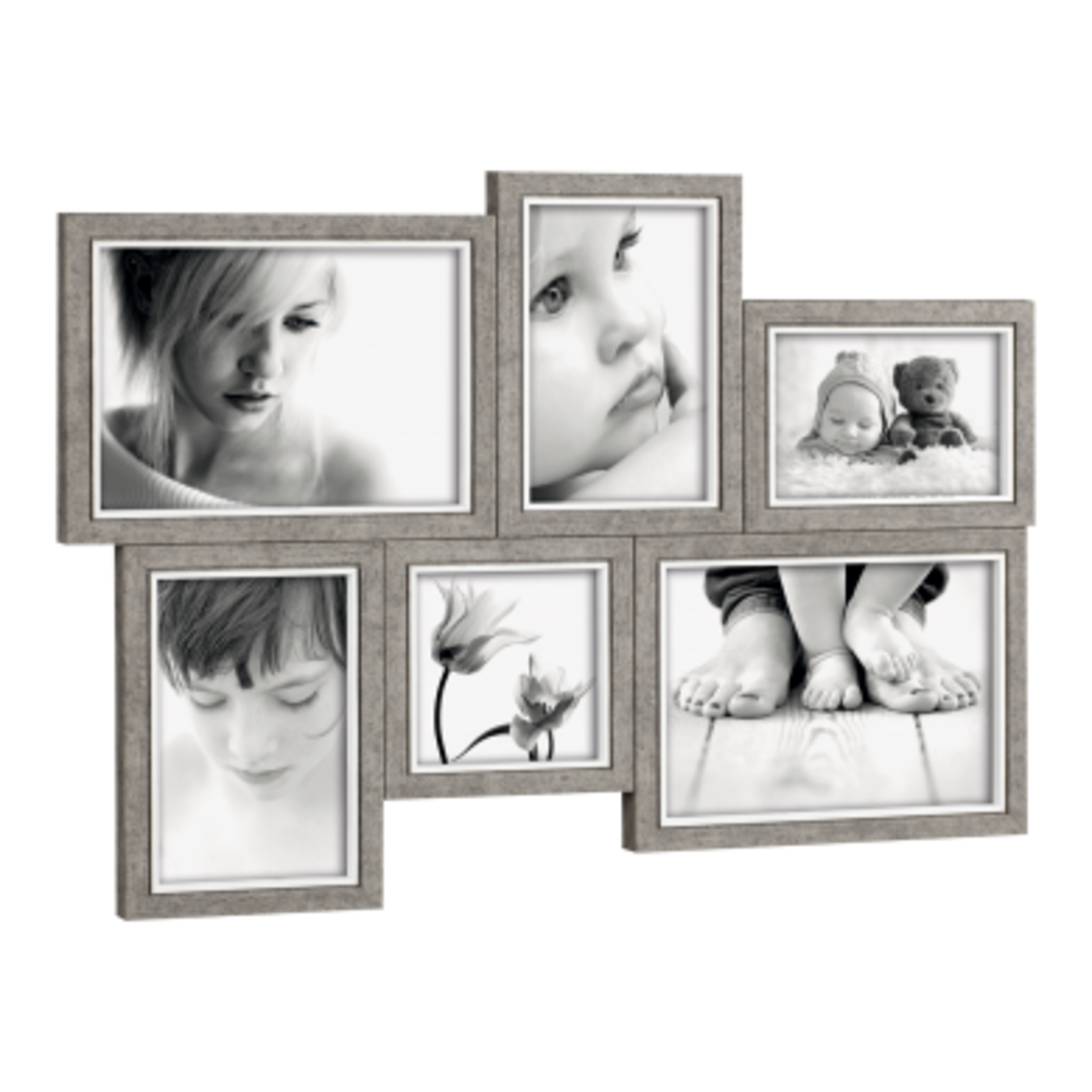 Mascagni MULTIPLE FRAME 6 PHOTO - COL.GREY