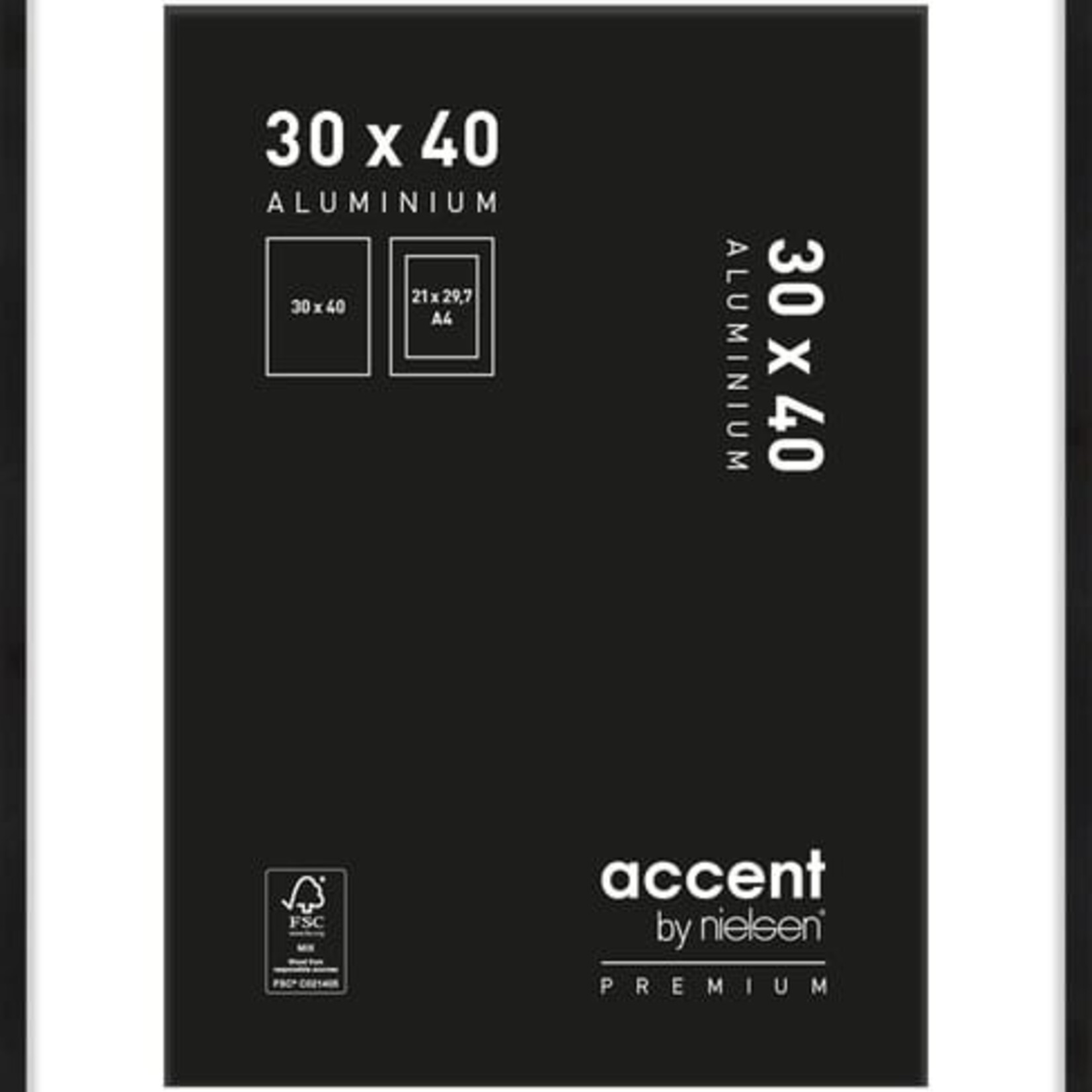 Nielsen aluminium wissellijst & passe partout