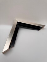 Maatwerk Baklijst breed zilver