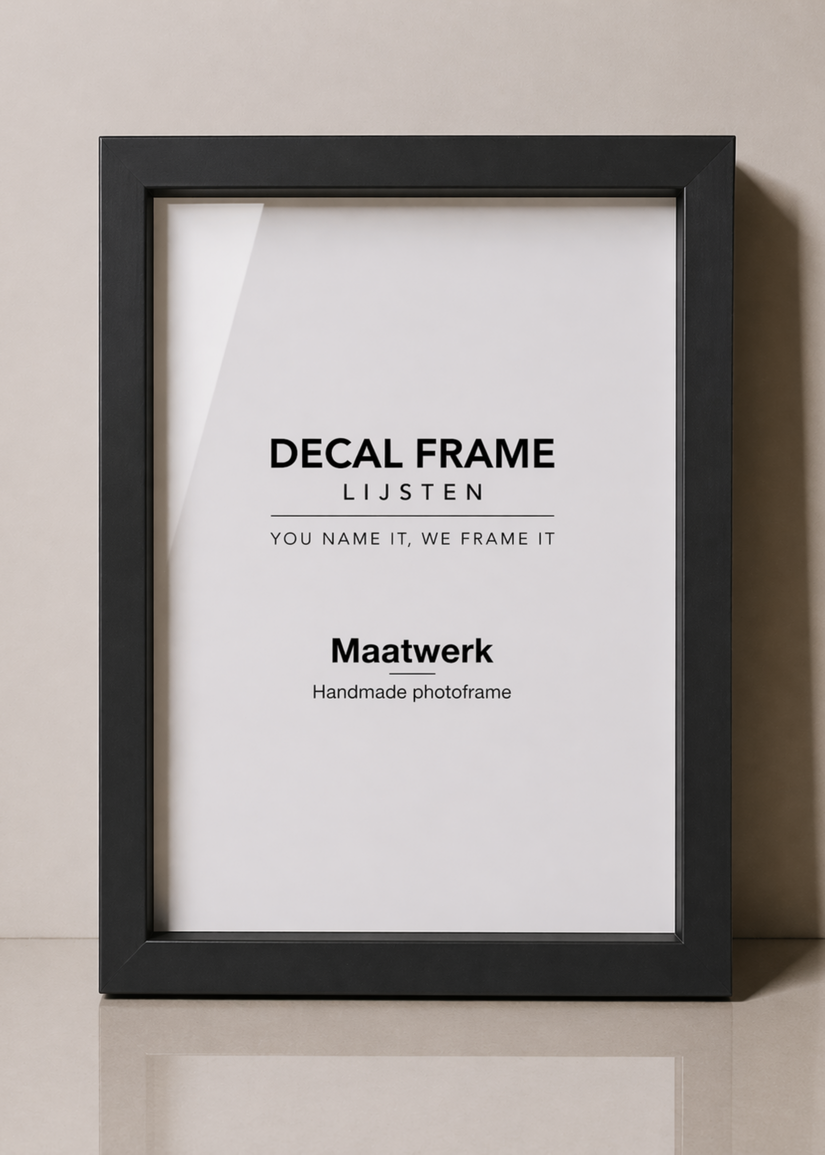 Maatwerk Blackwoods Black 20x26mm