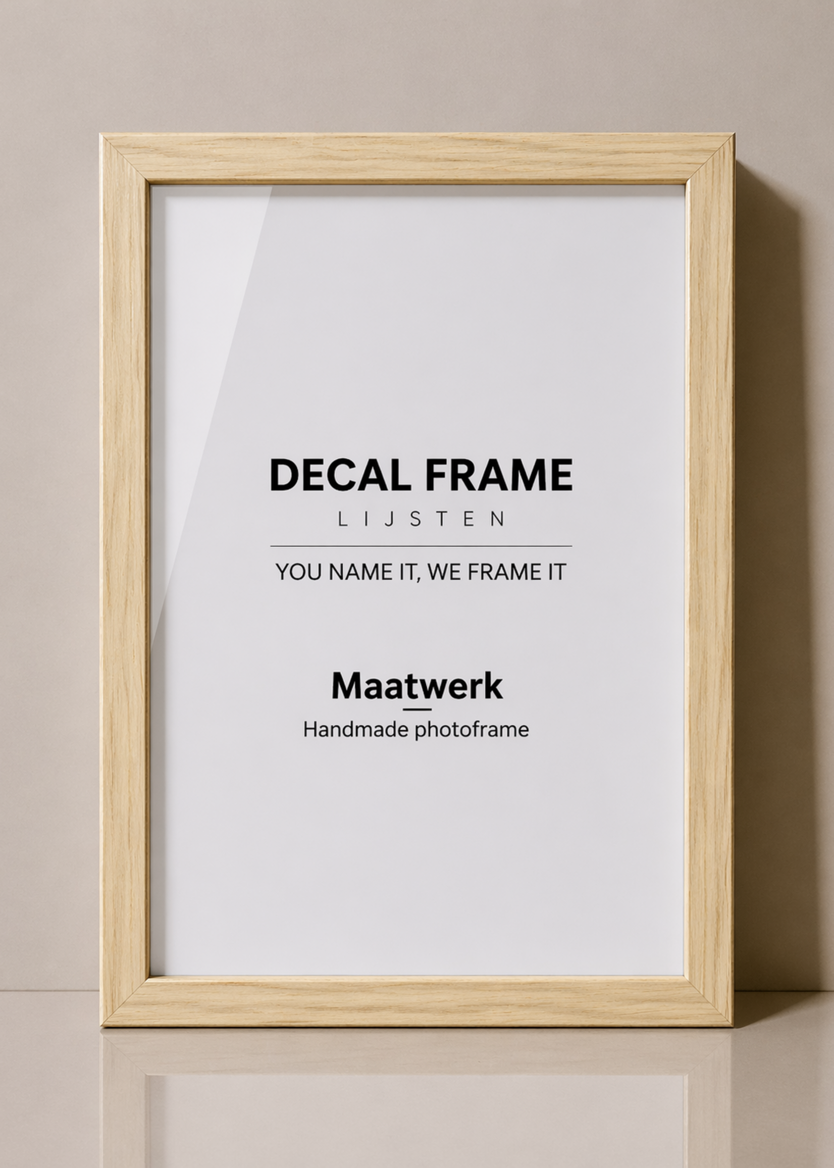 Maatwerk Fortuna Eiken 15x20mm