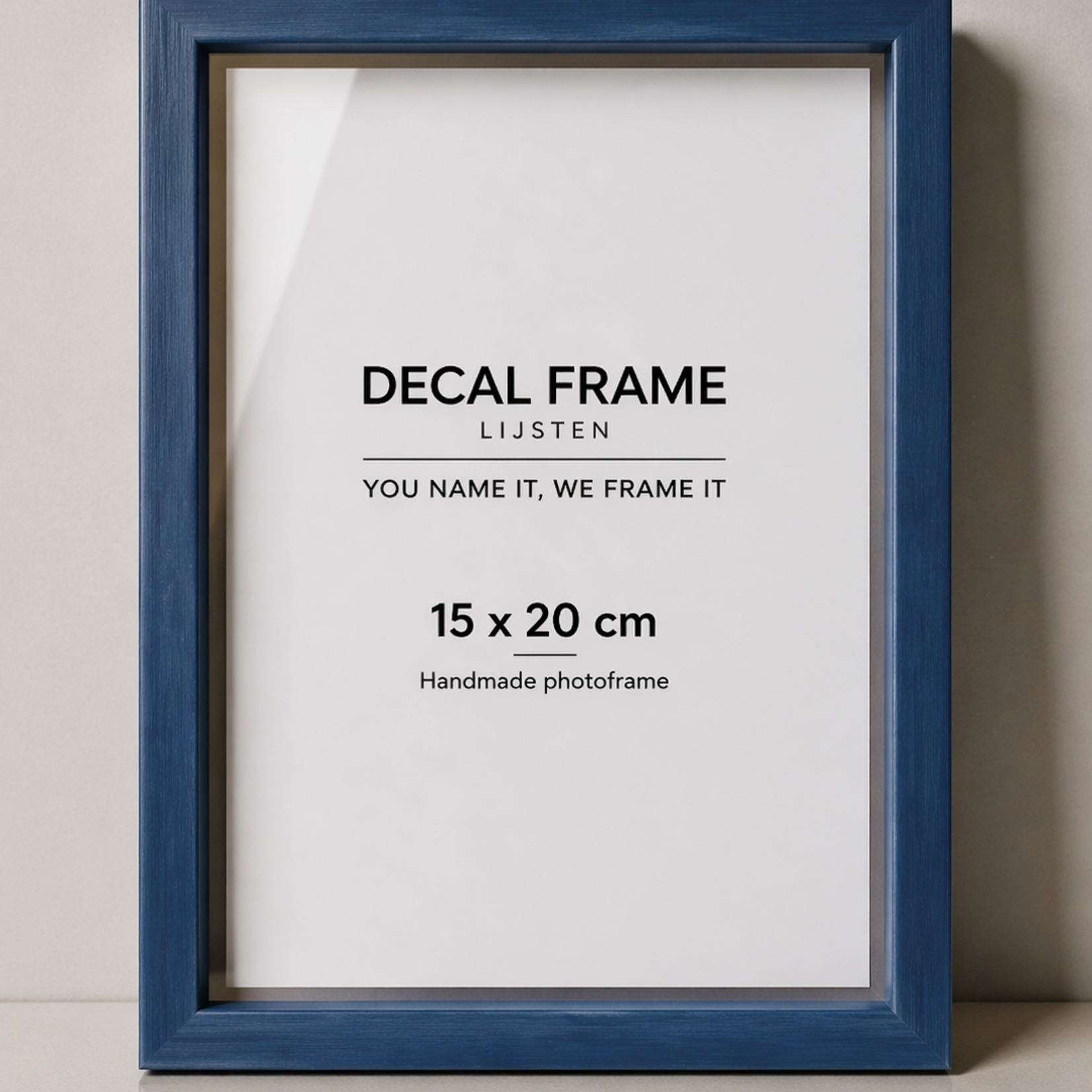 Maatwerk Aquarelle Royal blue