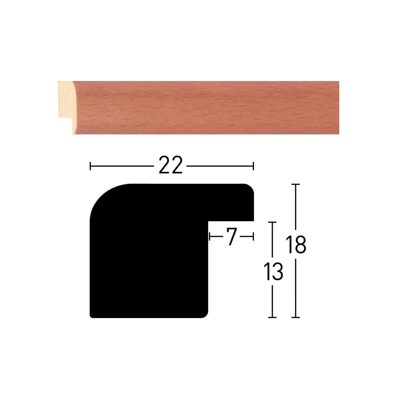 Maatwerk Aquarelle Beech
