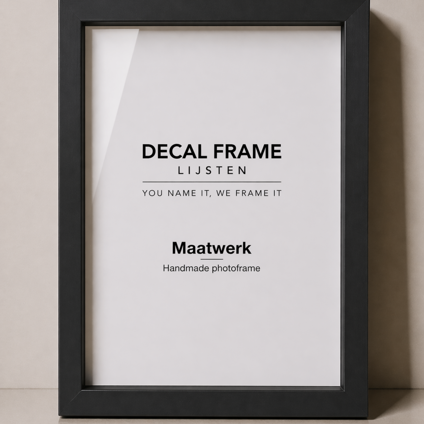Maatwerk Blackwoods Black 20x32mm