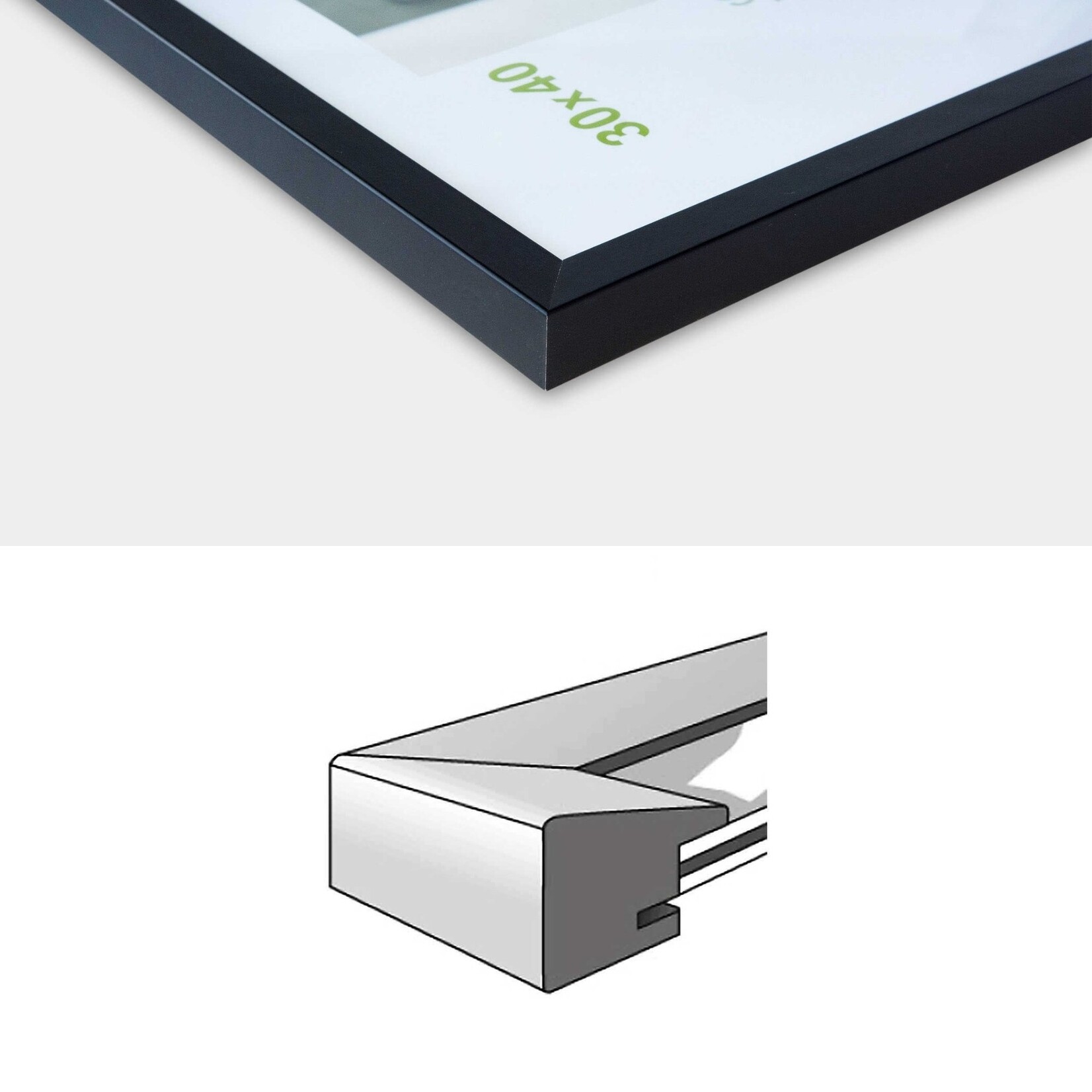 Maatwerk Essential Zwart