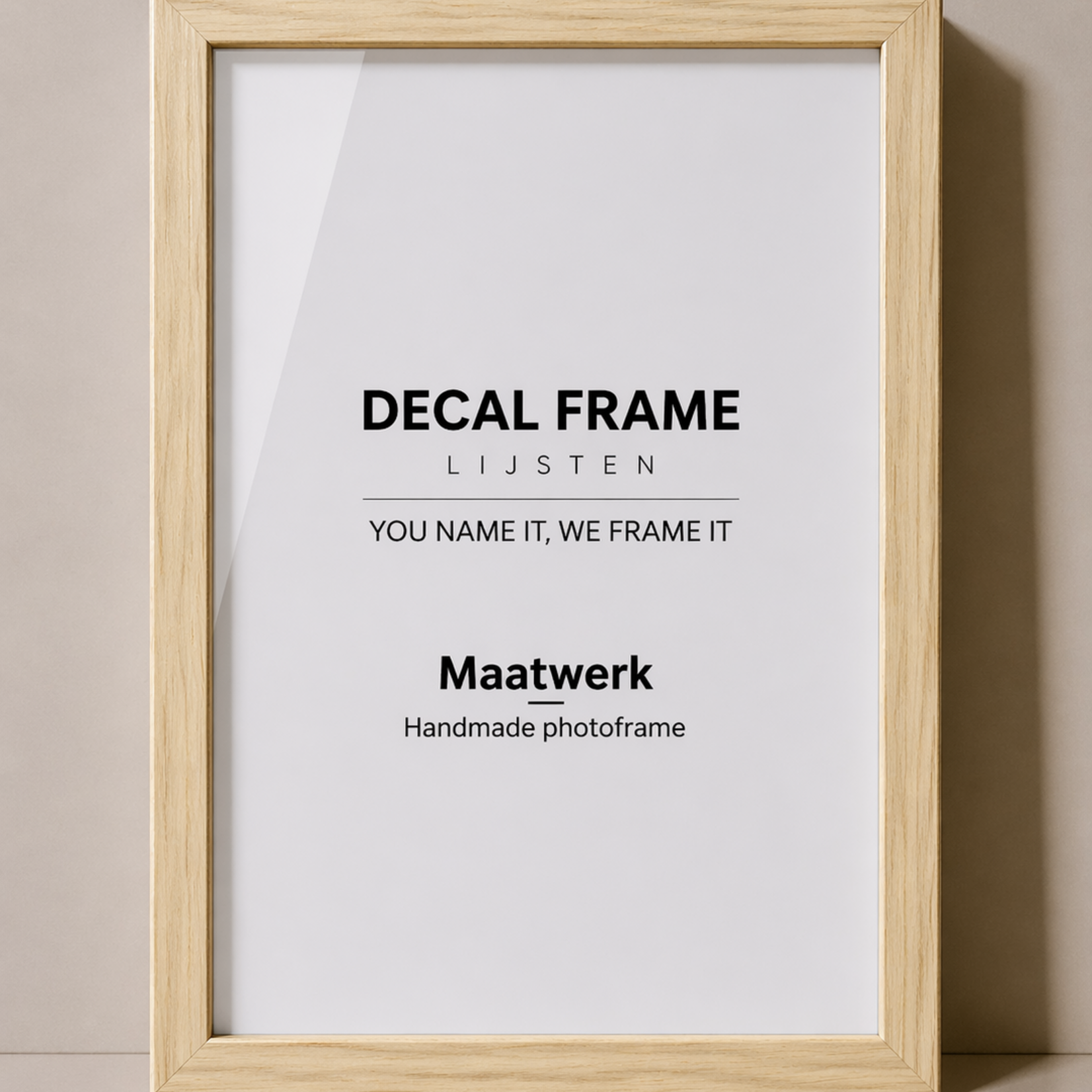 Maatwerk Fortuna Eiken 15x15mm