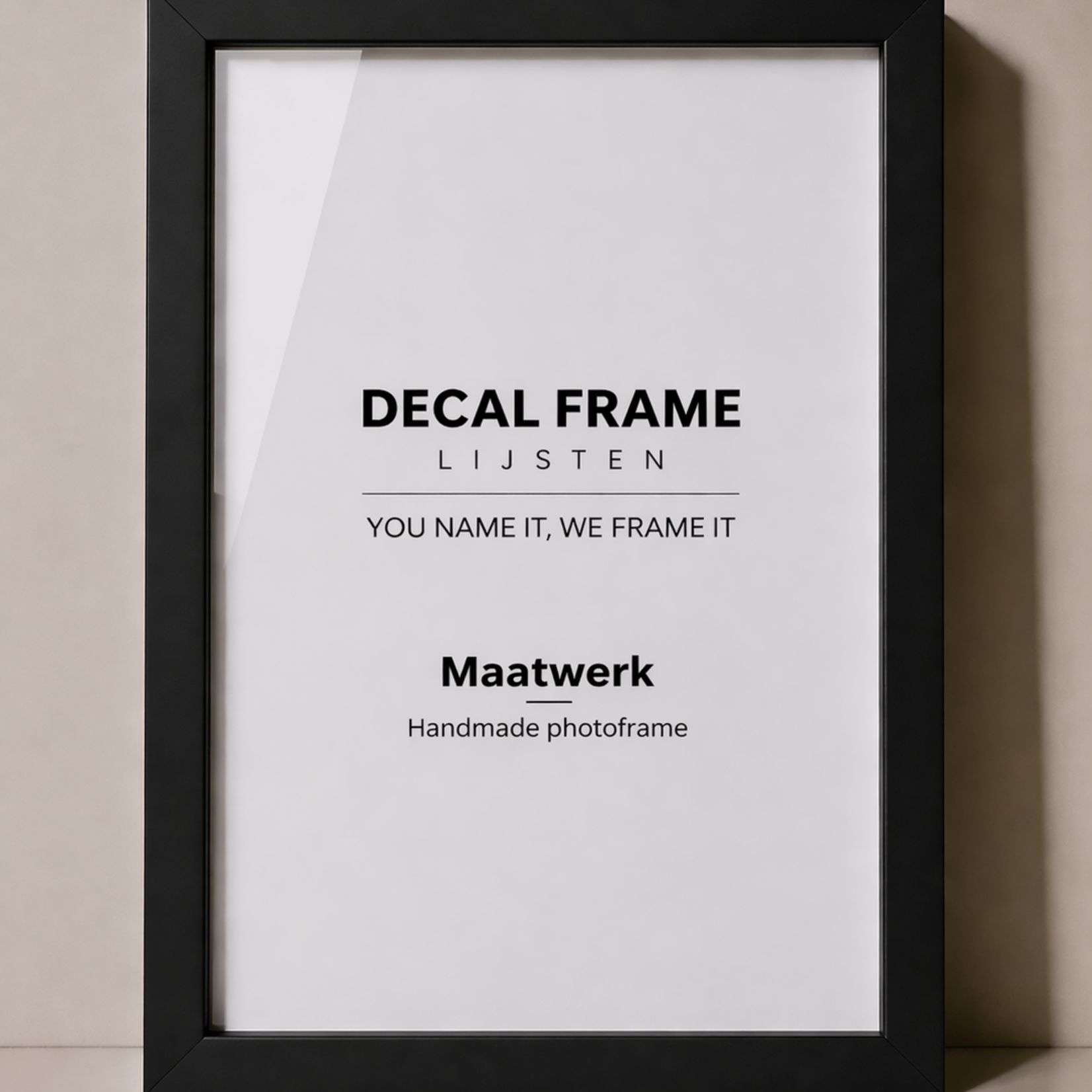 Maatwerk Fortuna zwart 15x20mm