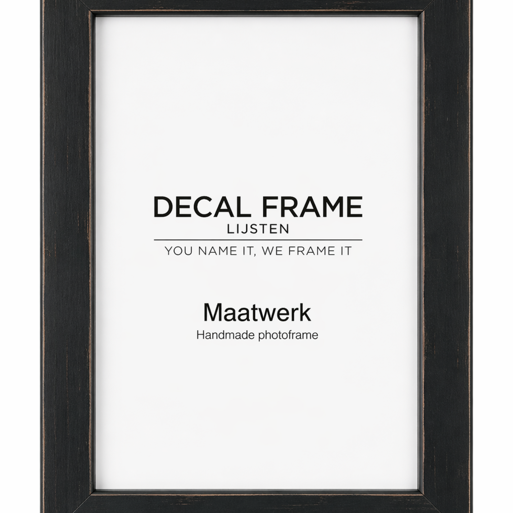 Maatwerk Metalia Schwarz 20mm