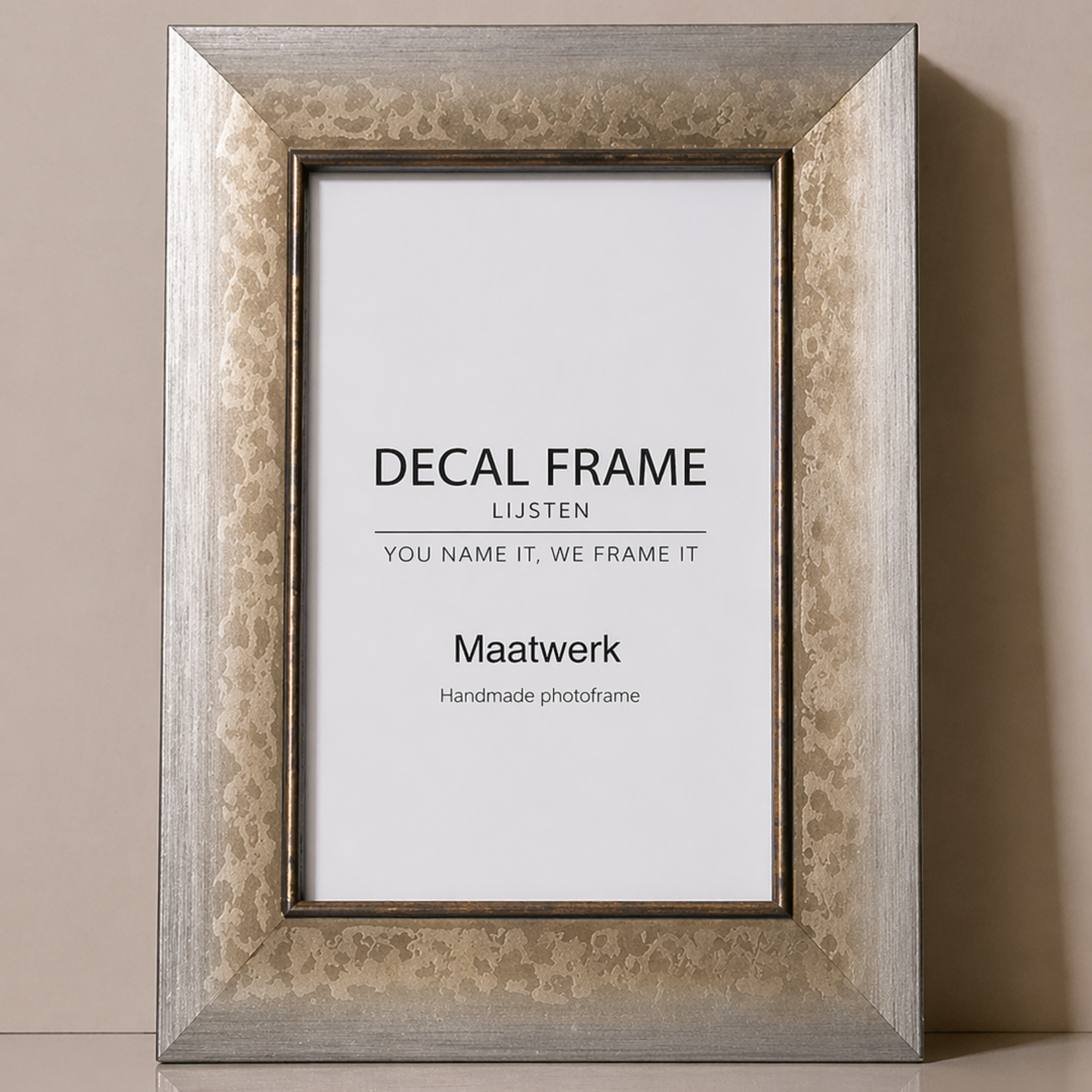 Maatwerk Metalia Silber 45mm