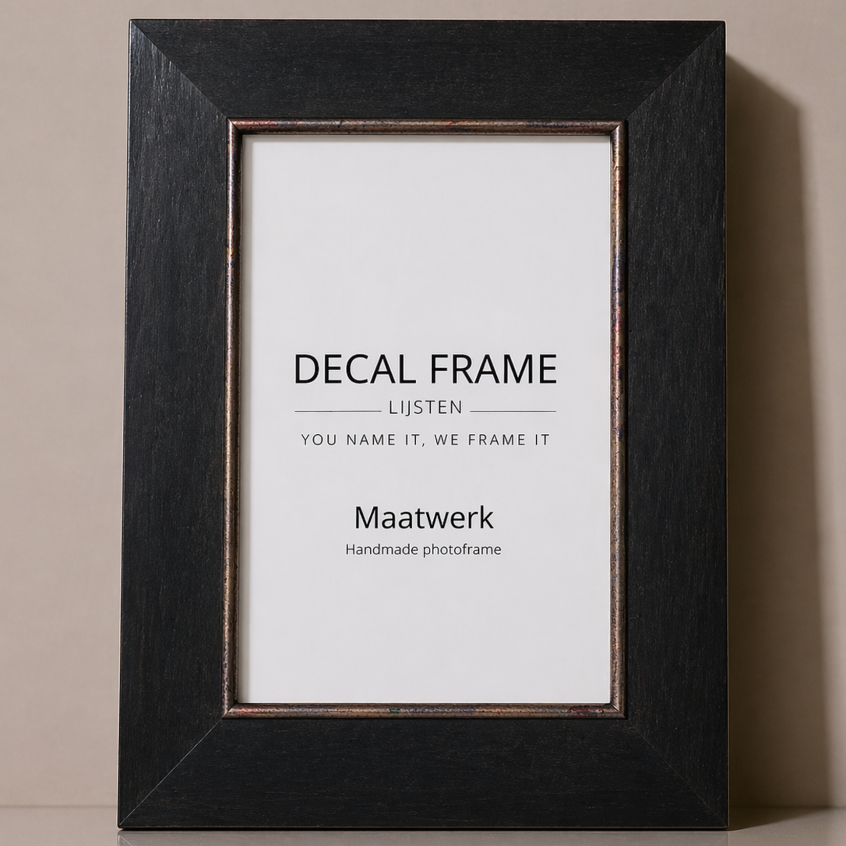 Maatwerk Metalia Schwarz 45mm