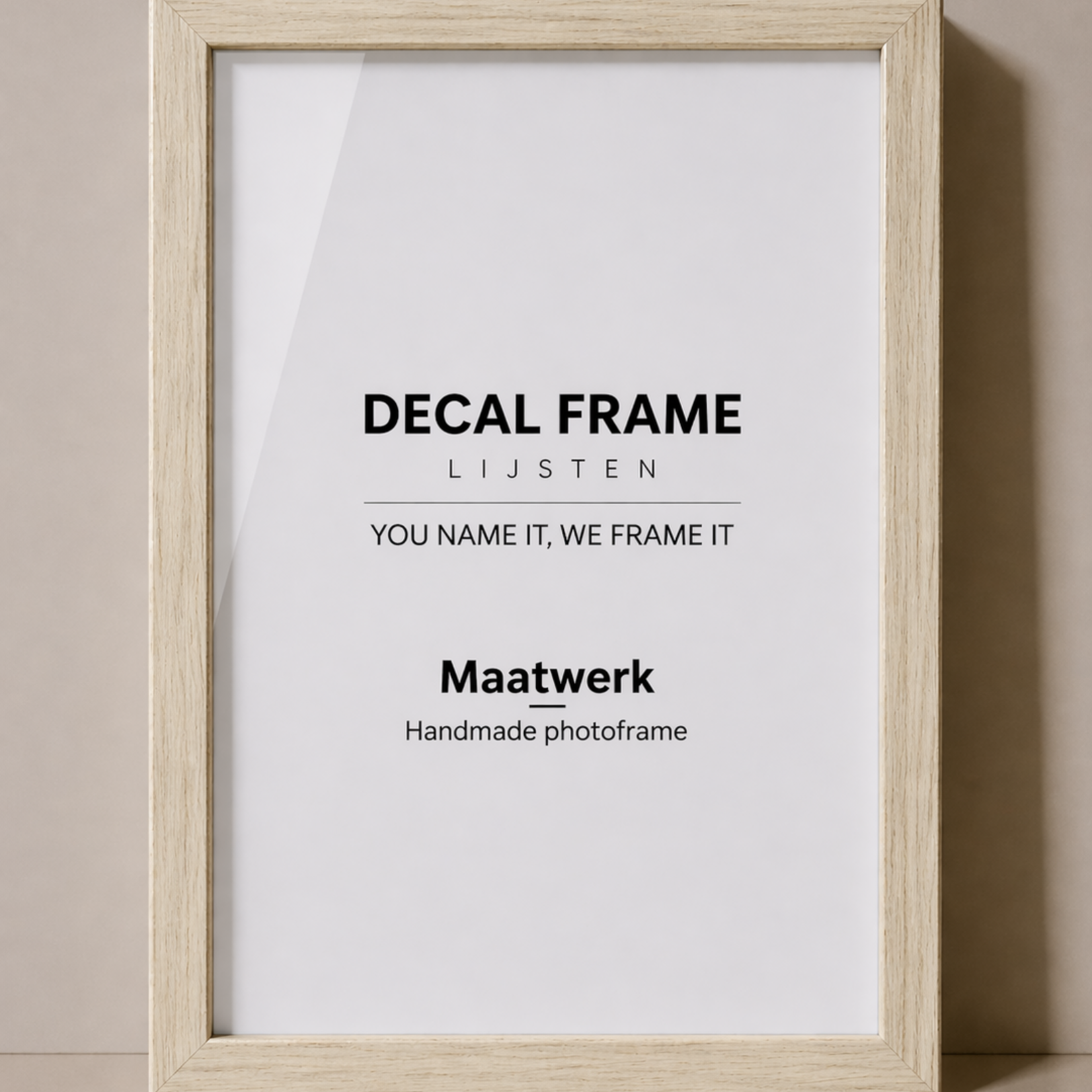 Maatwerk Oakwoods Eiken 21x52mm