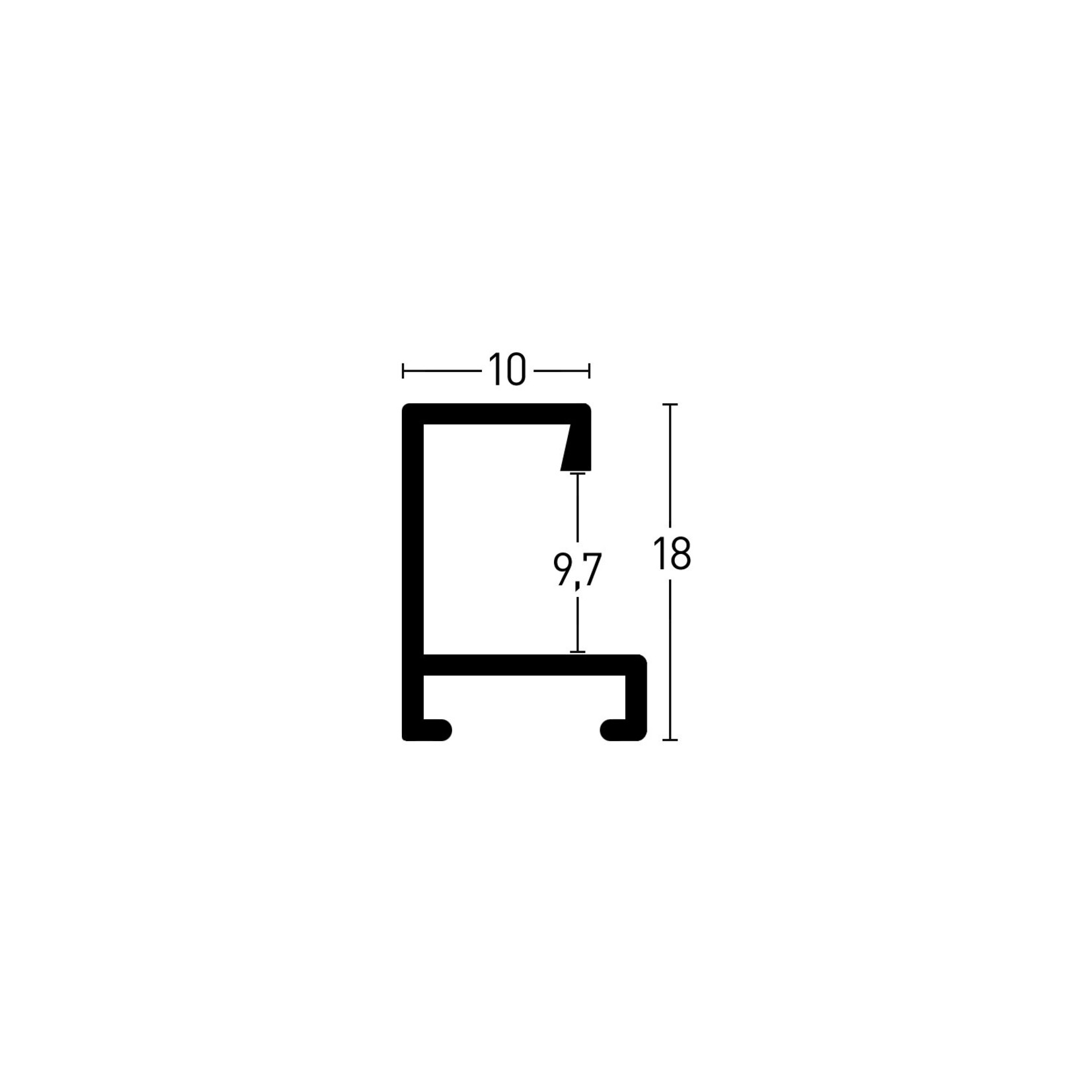 Maatwerk P 3 Florentine Black