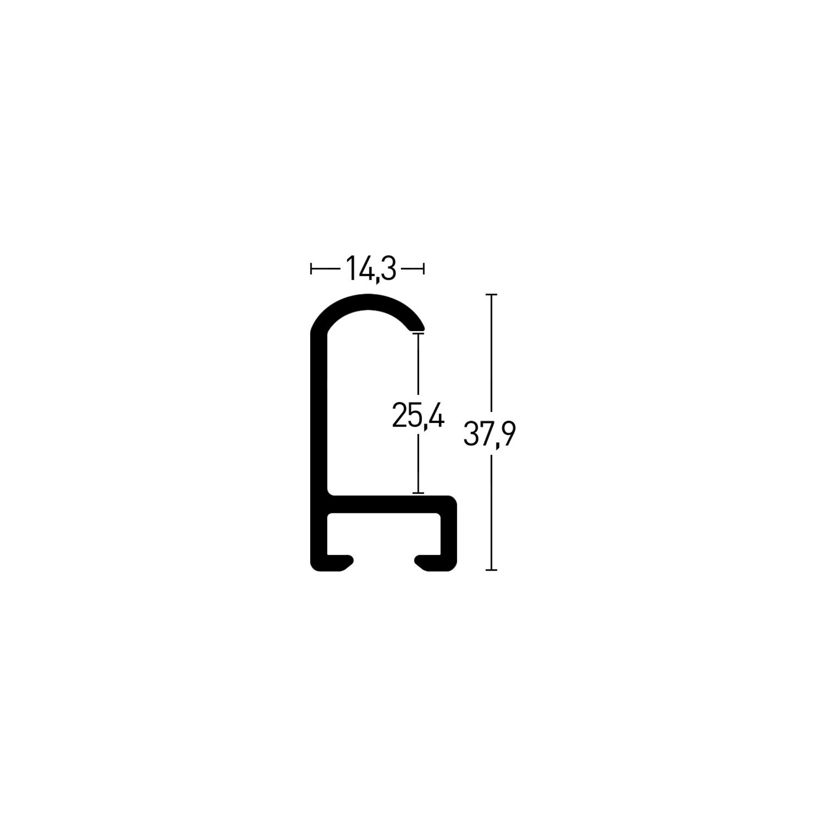 Maatwerk P 71 Polished Silver