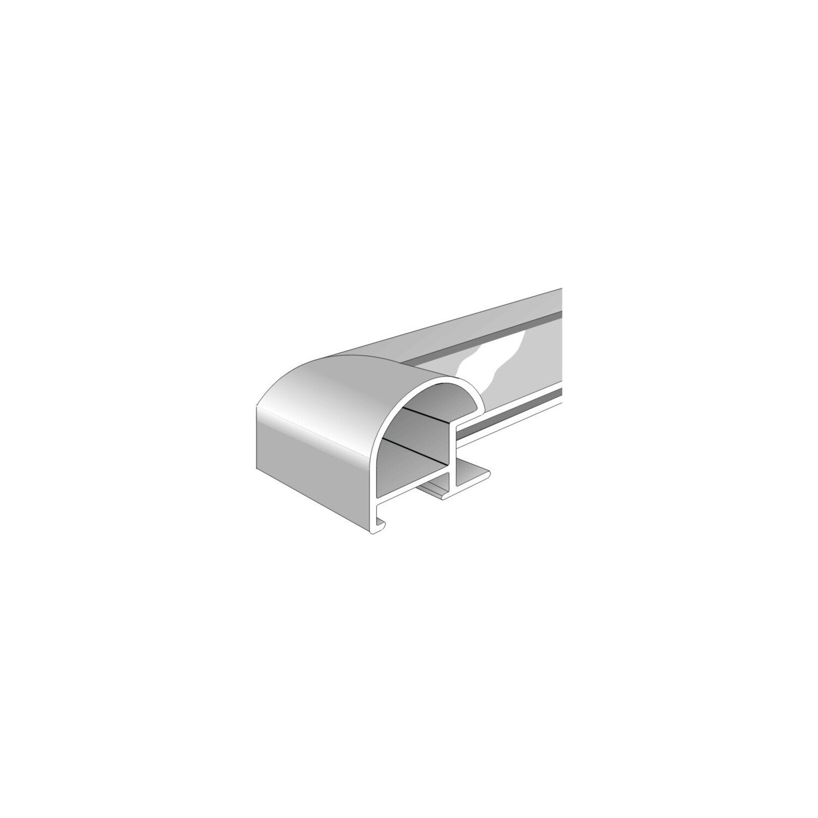 Maatwerk P 75 Polished Silver