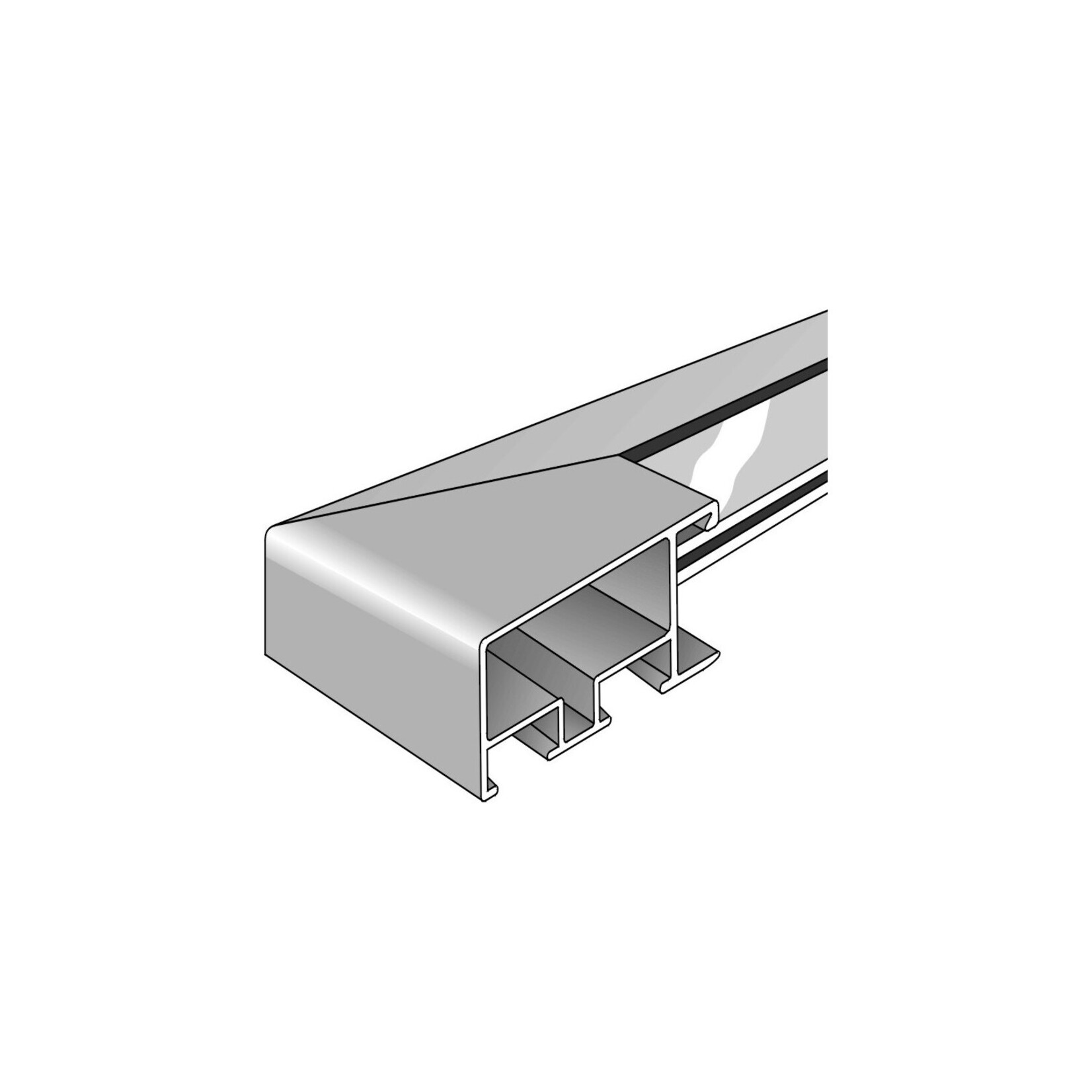 Maatwerk P 79 Natural Steel