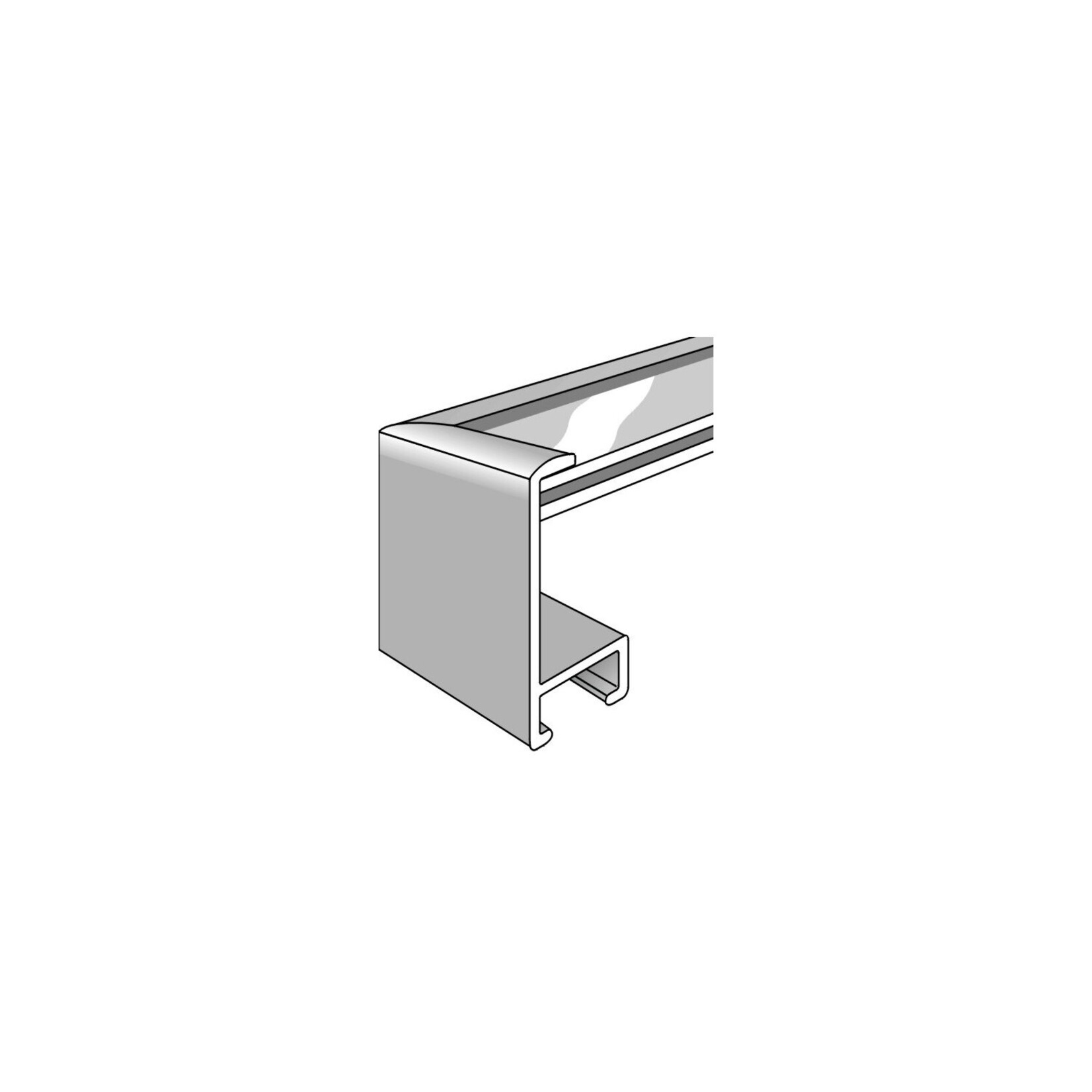 Maatwerk P 22 Polished Silver