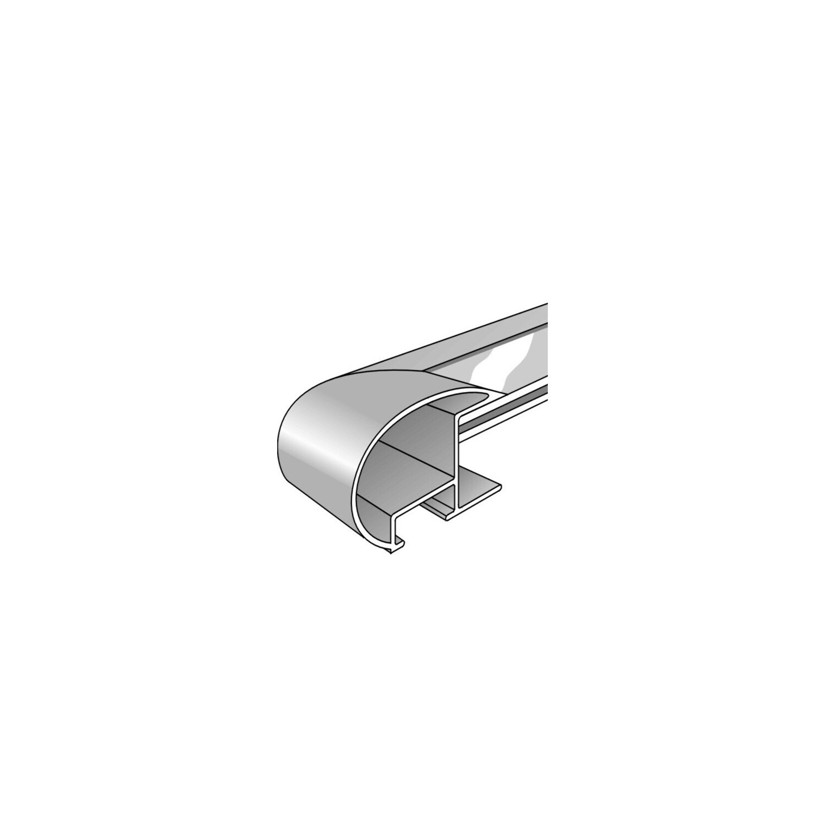 Maatwerk P 85 Polished Silver