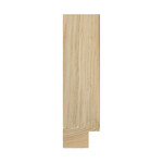 Maatwerk Fortuna Eiken 25x35mm